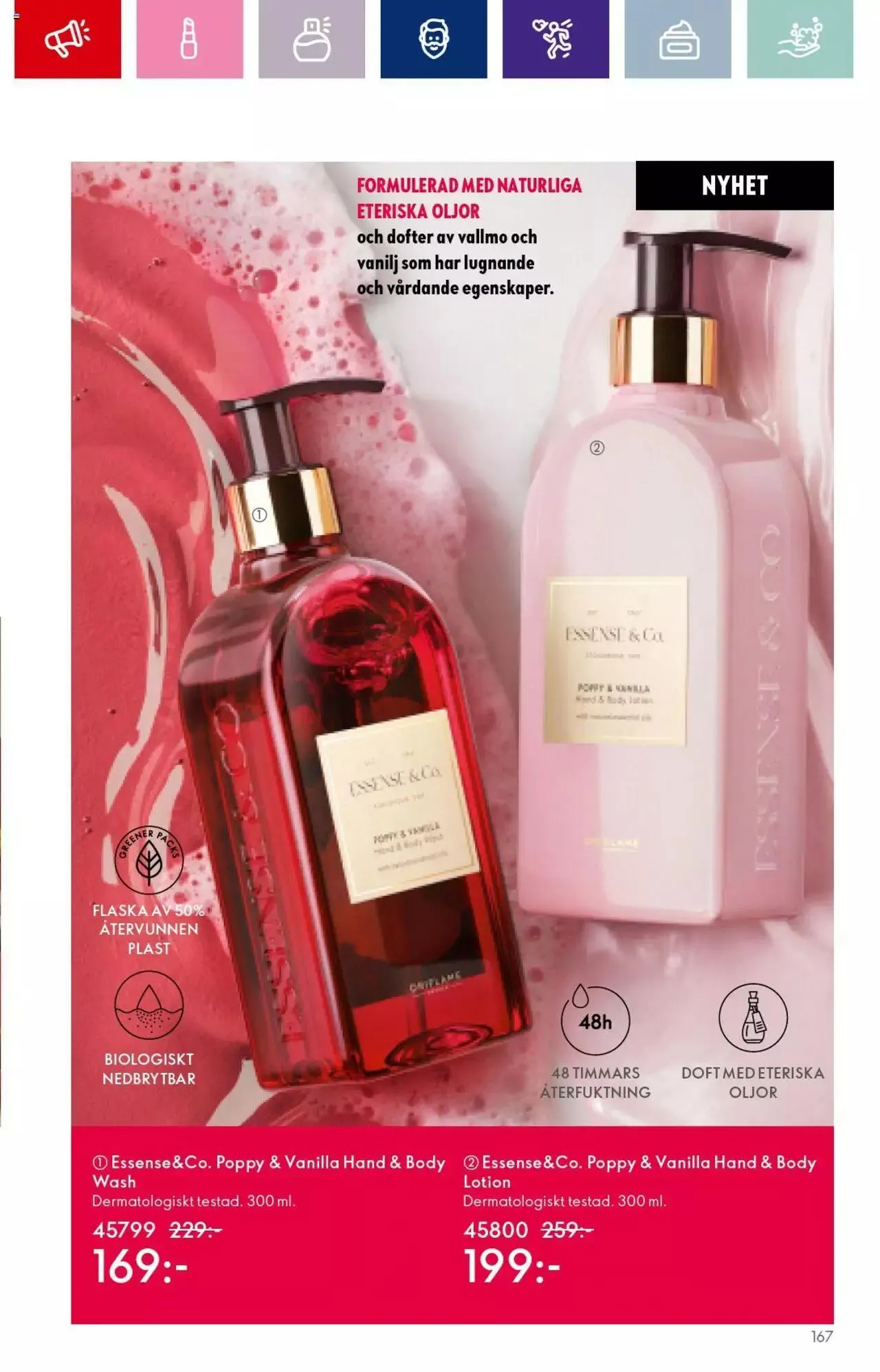 Oriflame - Katalog 14/2023 från 13 september till 3 oktober 2023 - Reklamblad sidor 167