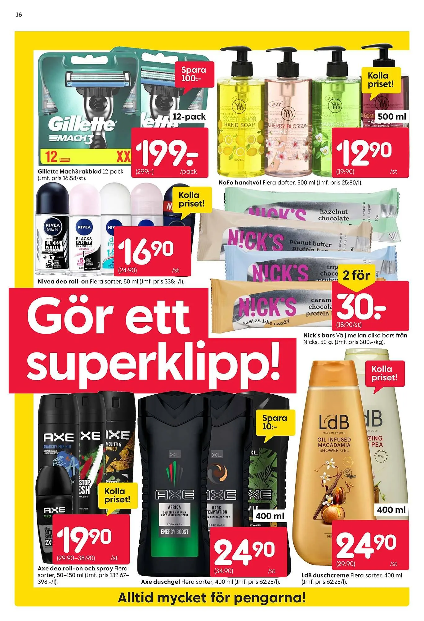 Rusta reklamblad från 22 april till 27 april 2025 - Reklamblad sidor 16
