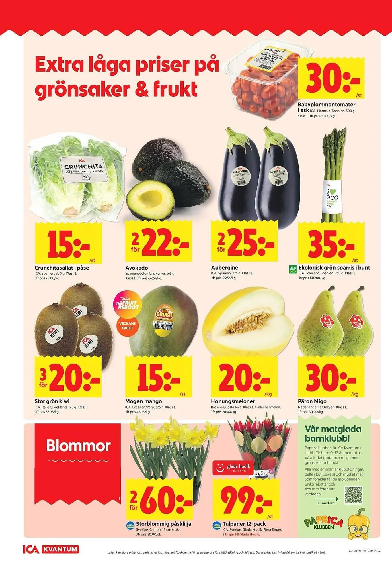 ICA Kvantum reklamblad från 16 mars till 22 mars 2026 - Reklamblad sidor 2