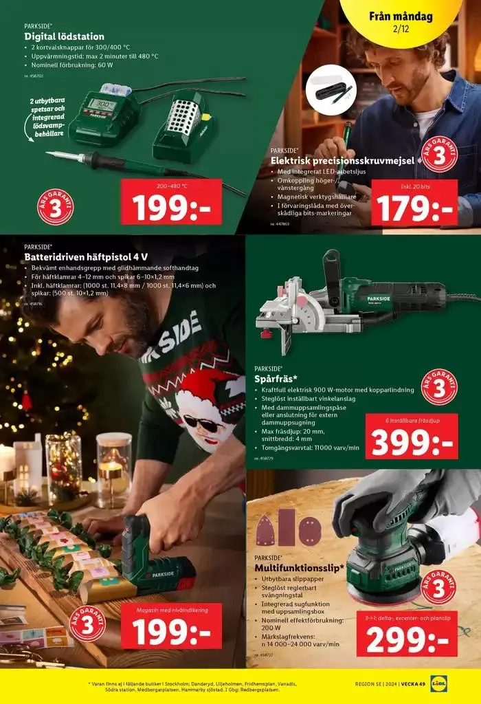ERBJUDANDEN VECKA 49 från 2 december till 8 december 2024 - Reklamblad sidor 19