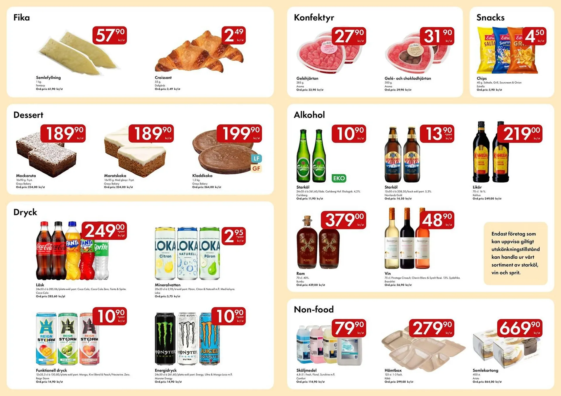 Snabbgross reklamblad från 26 januari till 8 februari 2026 - Reklamblad sidor 6