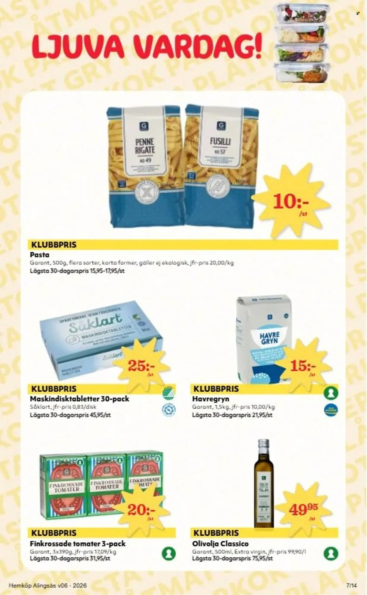 Hemköp reklamblad från 2 februari till 8 februari 2026 - Reklamblad sidor 7