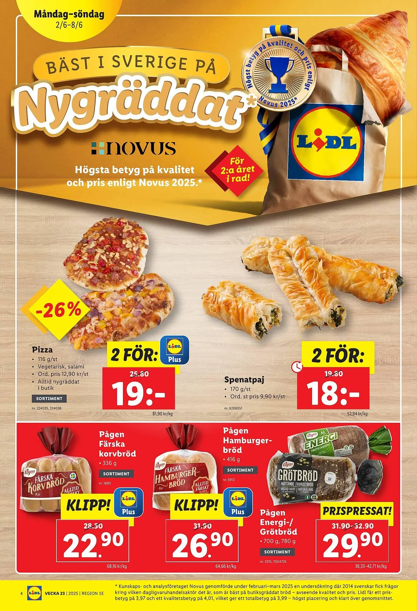 Lidl reklamblad från 2 juni till 7 juni 2025 - Reklamblad sidor 4