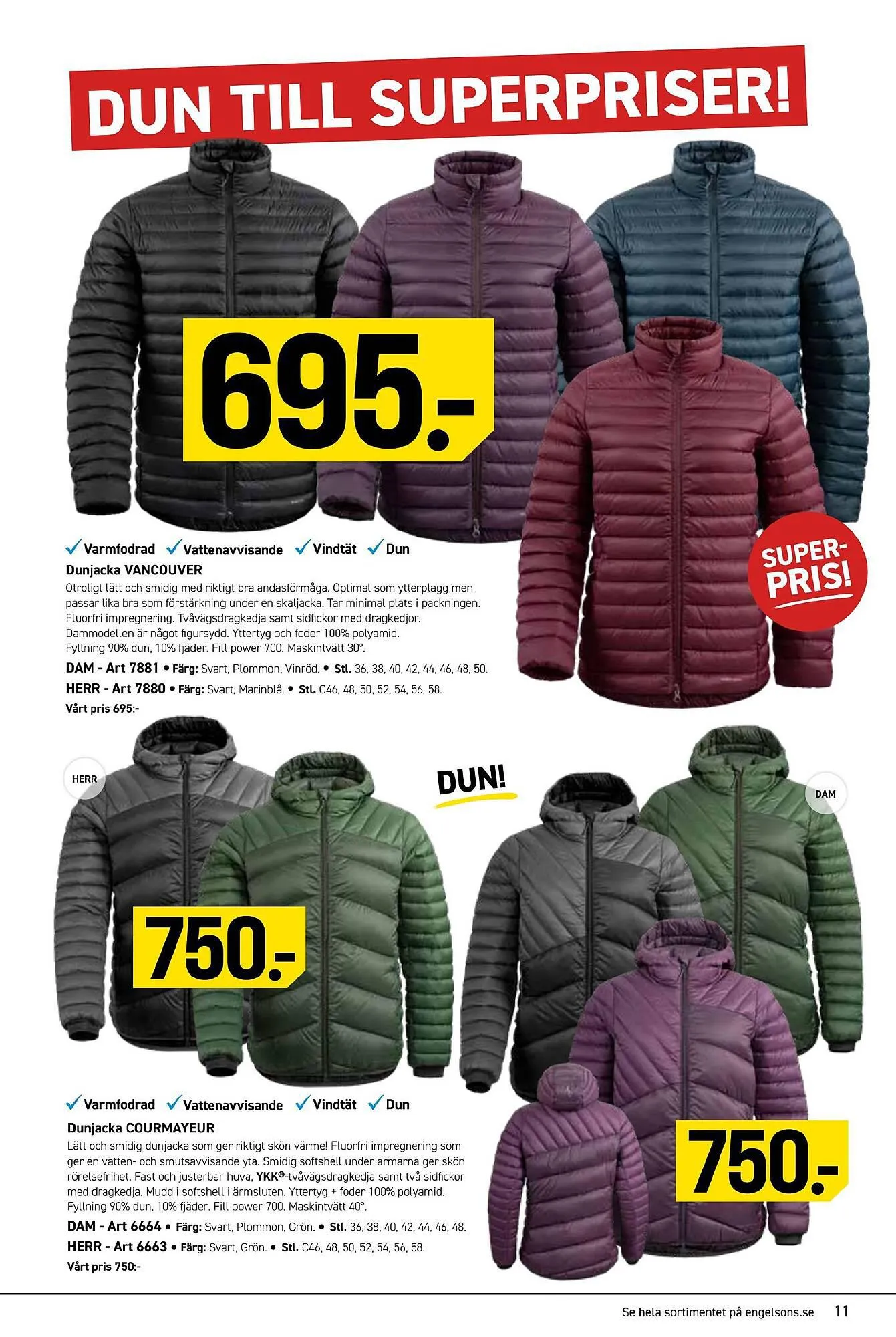 Engelsons reklamblad från 23 oktober till 30 november 2023 - Reklamblad sidor 11