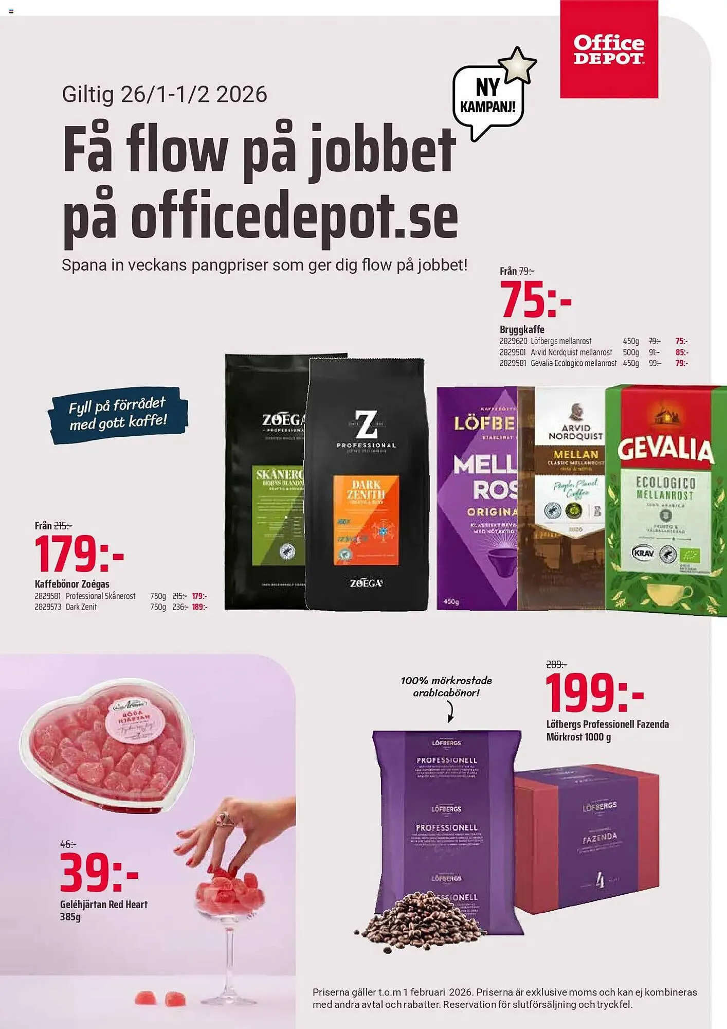 Office Depot reklamblad - 1