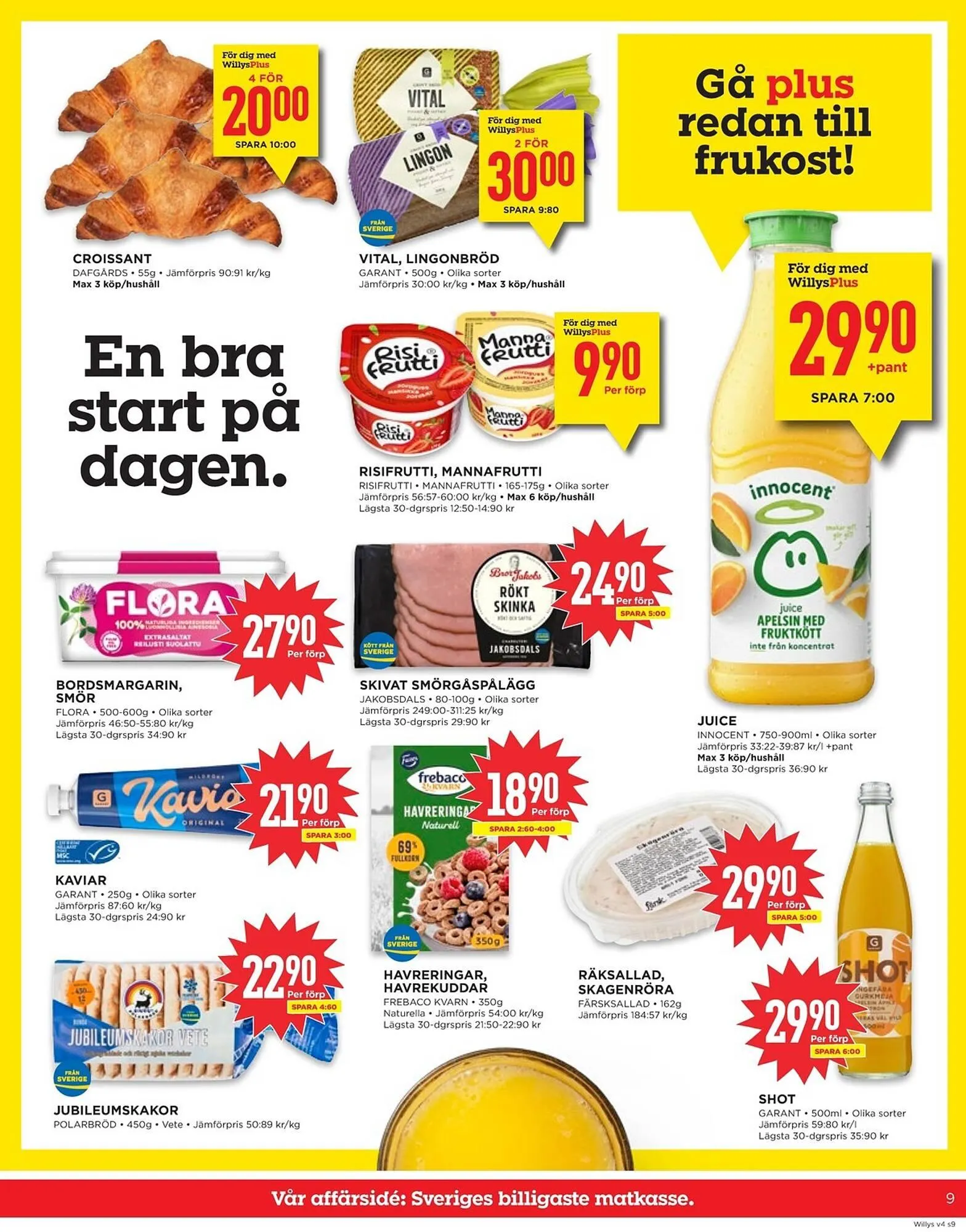 Willys reklamblad från 19 januari till 25 januari 2026 - Reklamblad sidor 9