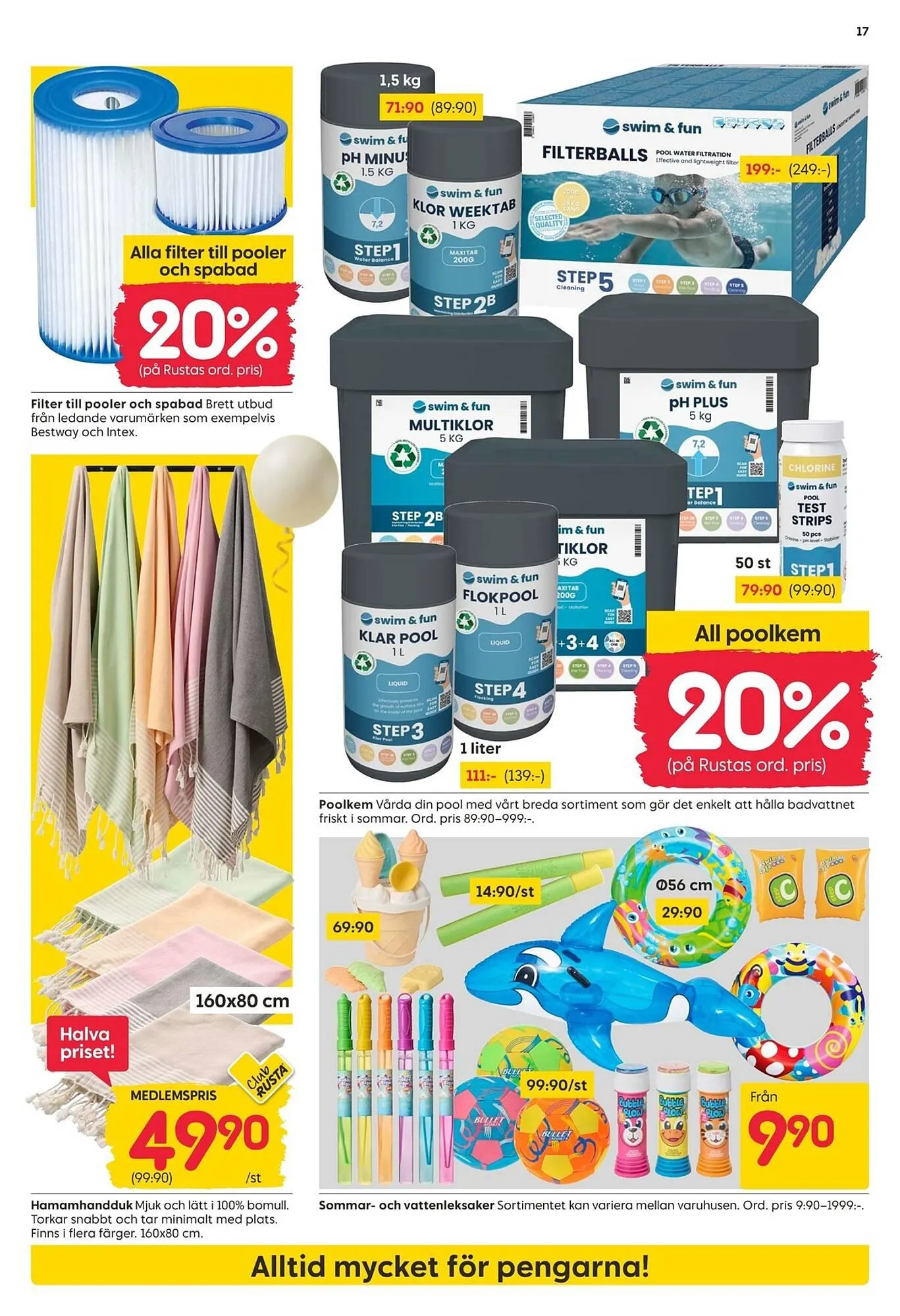 Rusta reklamblad från 27 april till 3 maj 2026 - Reklamblad sidor 17