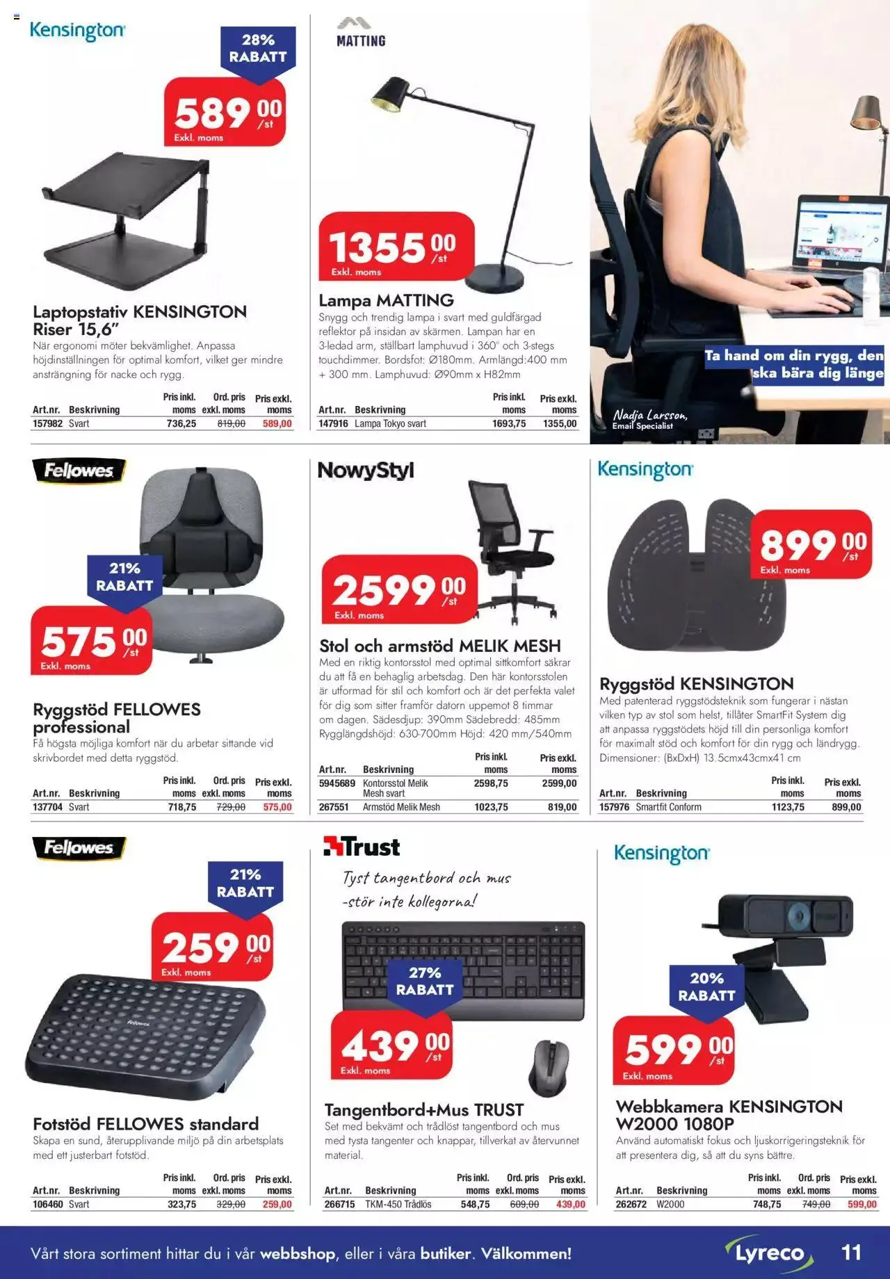 Lyreco Inspiration från 3 april till 31 december 2023 - Reklamblad sidor 11