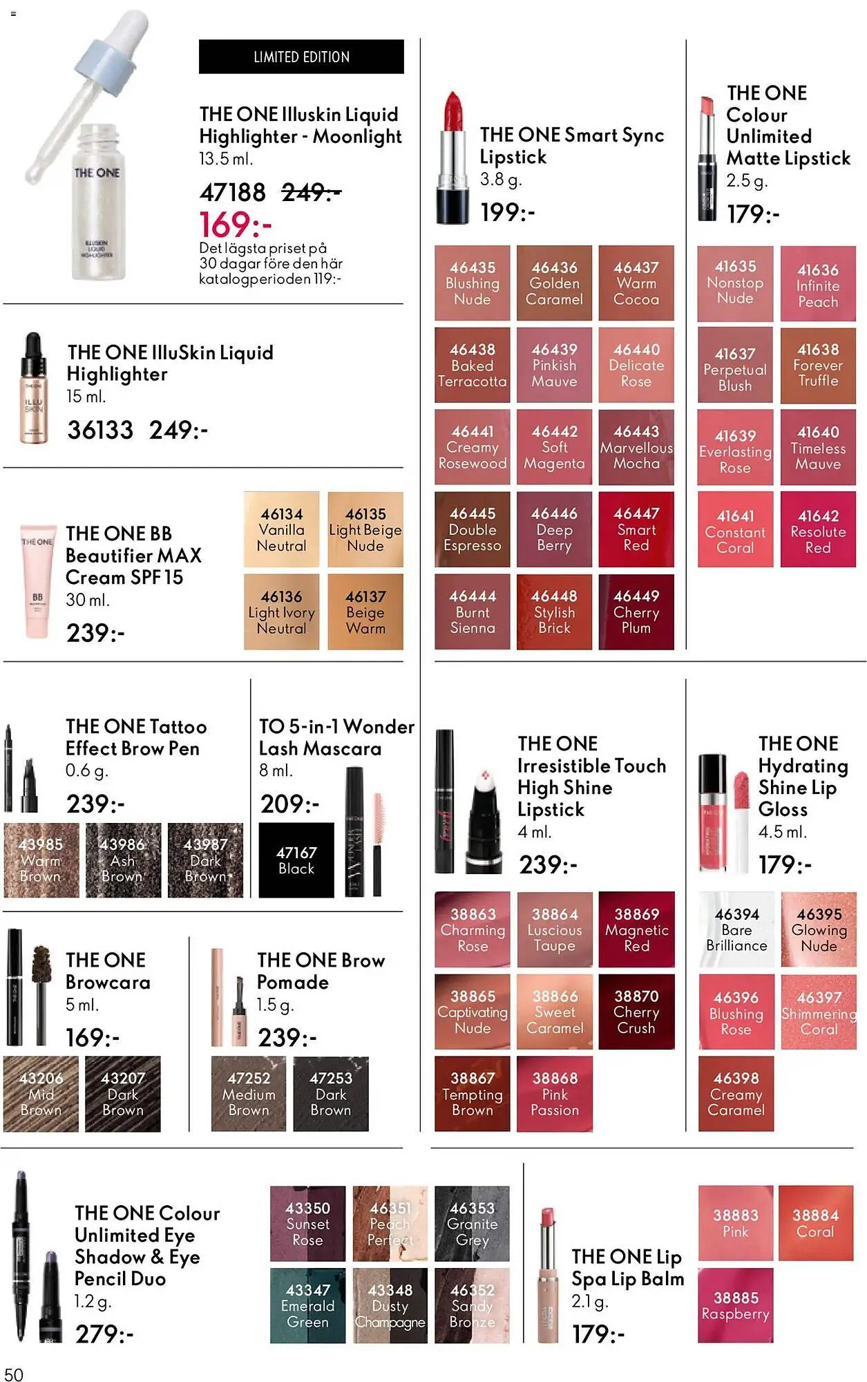 Oriflame reklamblad från 22 april till 12 maj 2026 - Reklamblad sidor 50