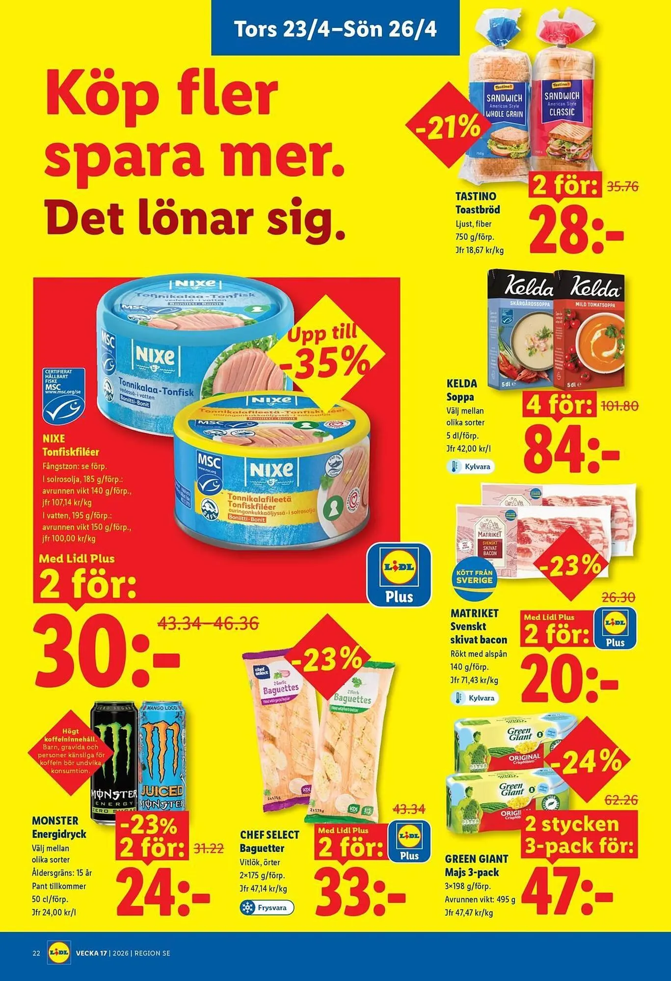 Lidl reklamblad från 20 april till 26 april 2026 - Reklamblad sidor 26
