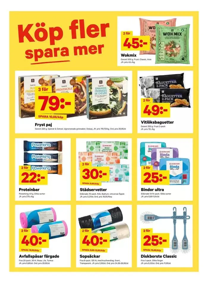 Fantastiskt erbjudande för alla kunder från 6 januari till 12 januari 2025 - Reklamblad sidor 9