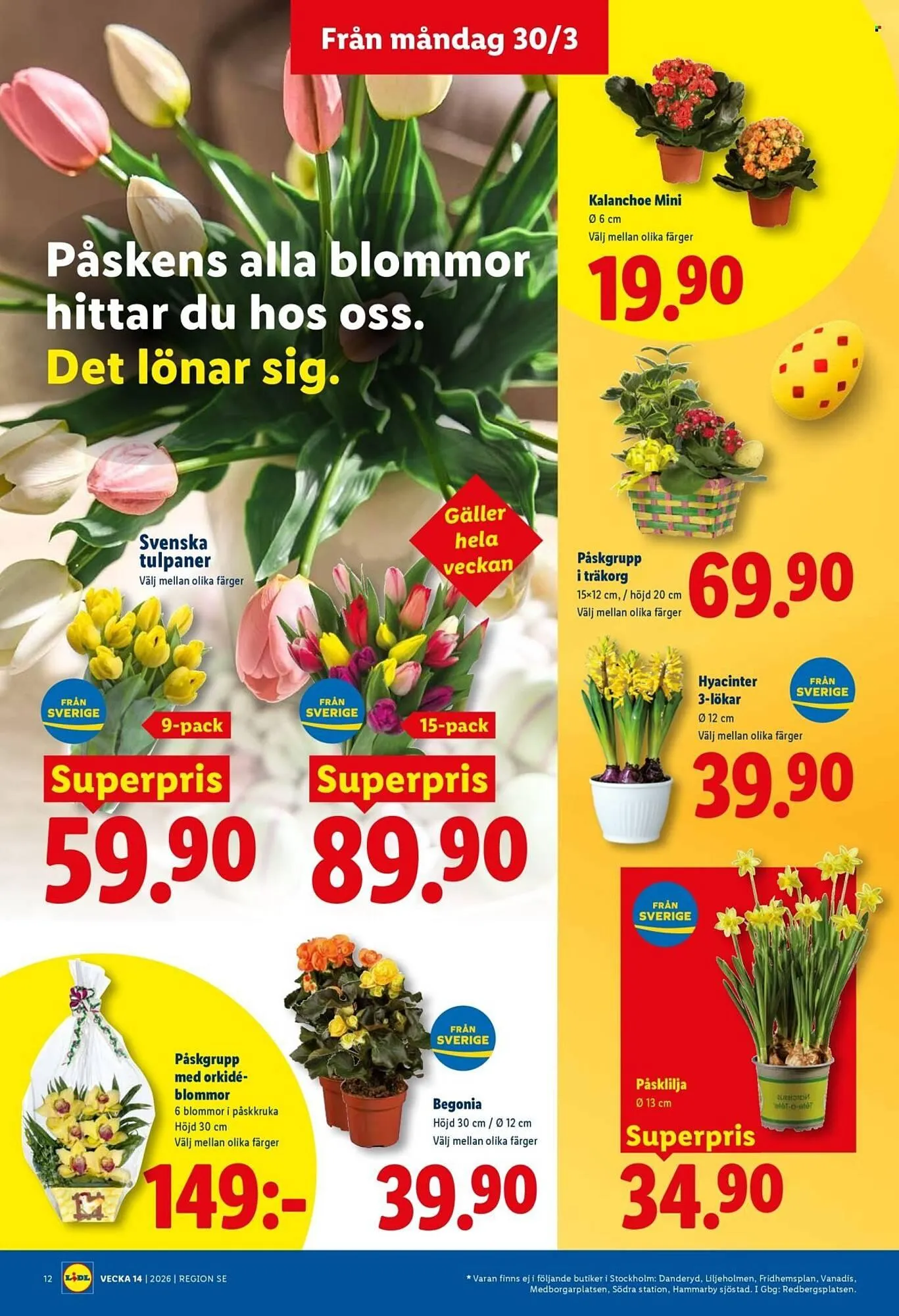 Lidl reklamblad från 30 mars till 5 april 2026 - Reklamblad sidor 14