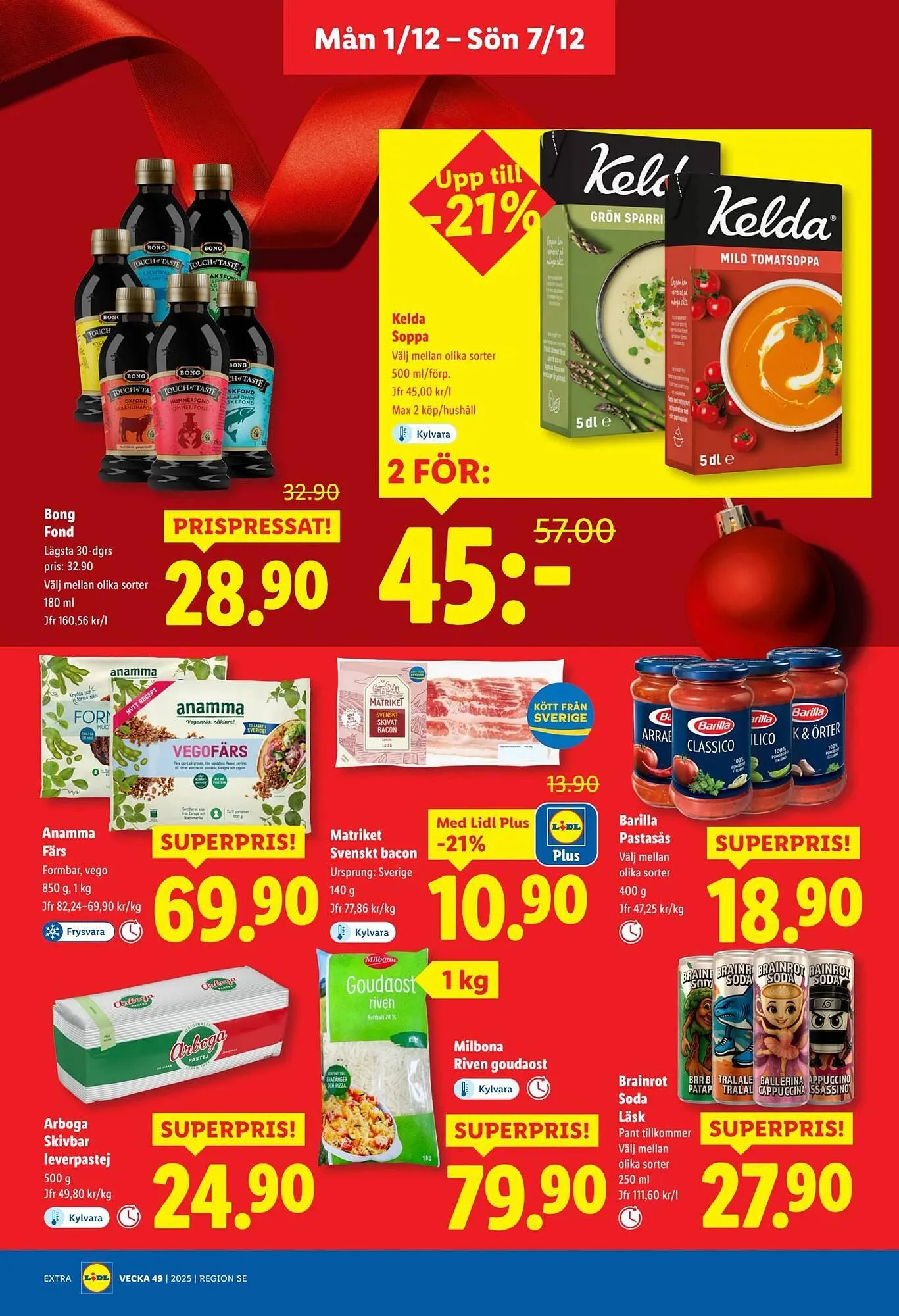 Lidl reklamblad från 1 december till 8 december 2025 - Reklamblad sidor 8