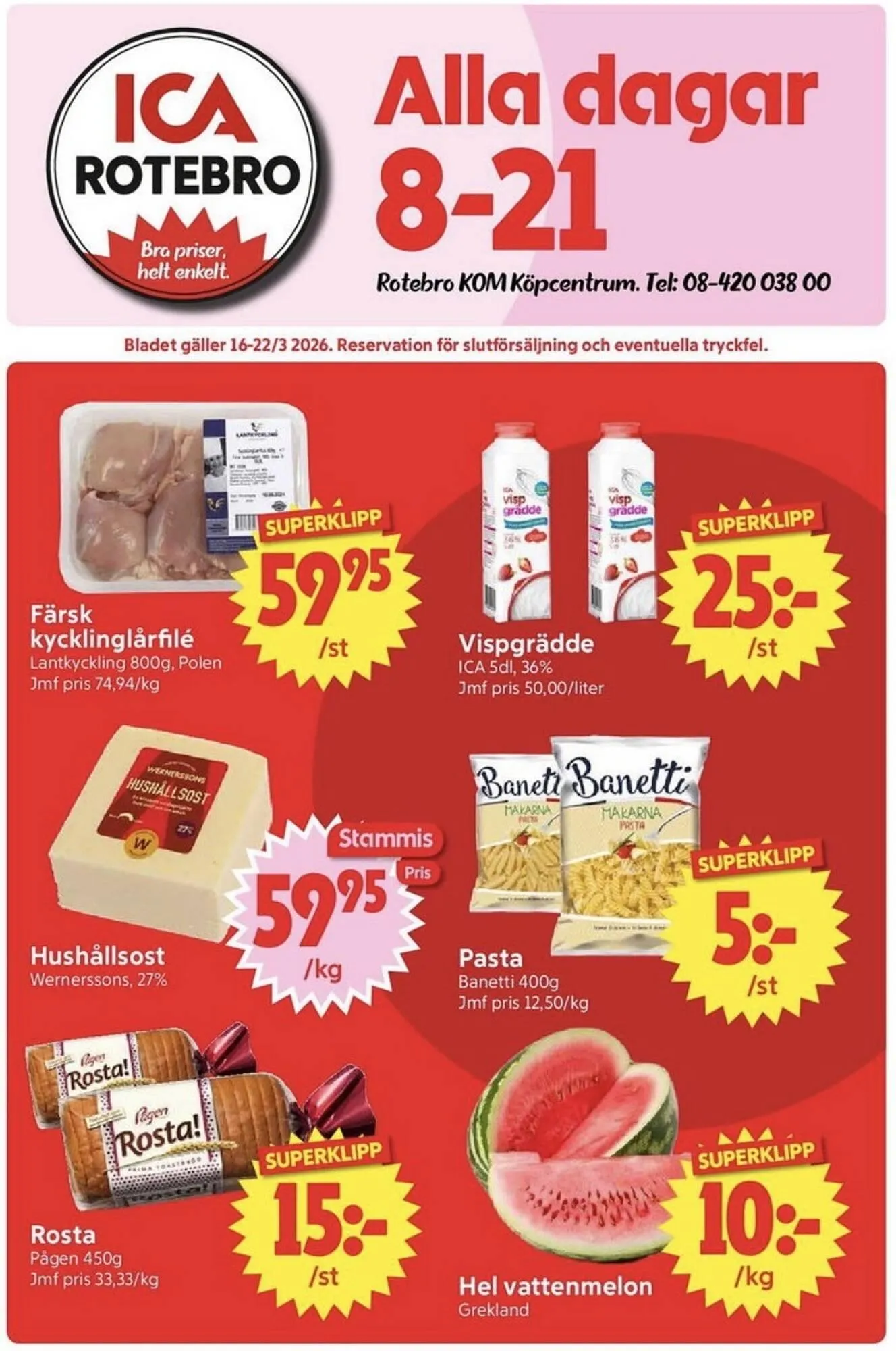 Nya Pulsen reklamblad från 19 mars till 22 mars 2026 - Reklamblad sidor 1