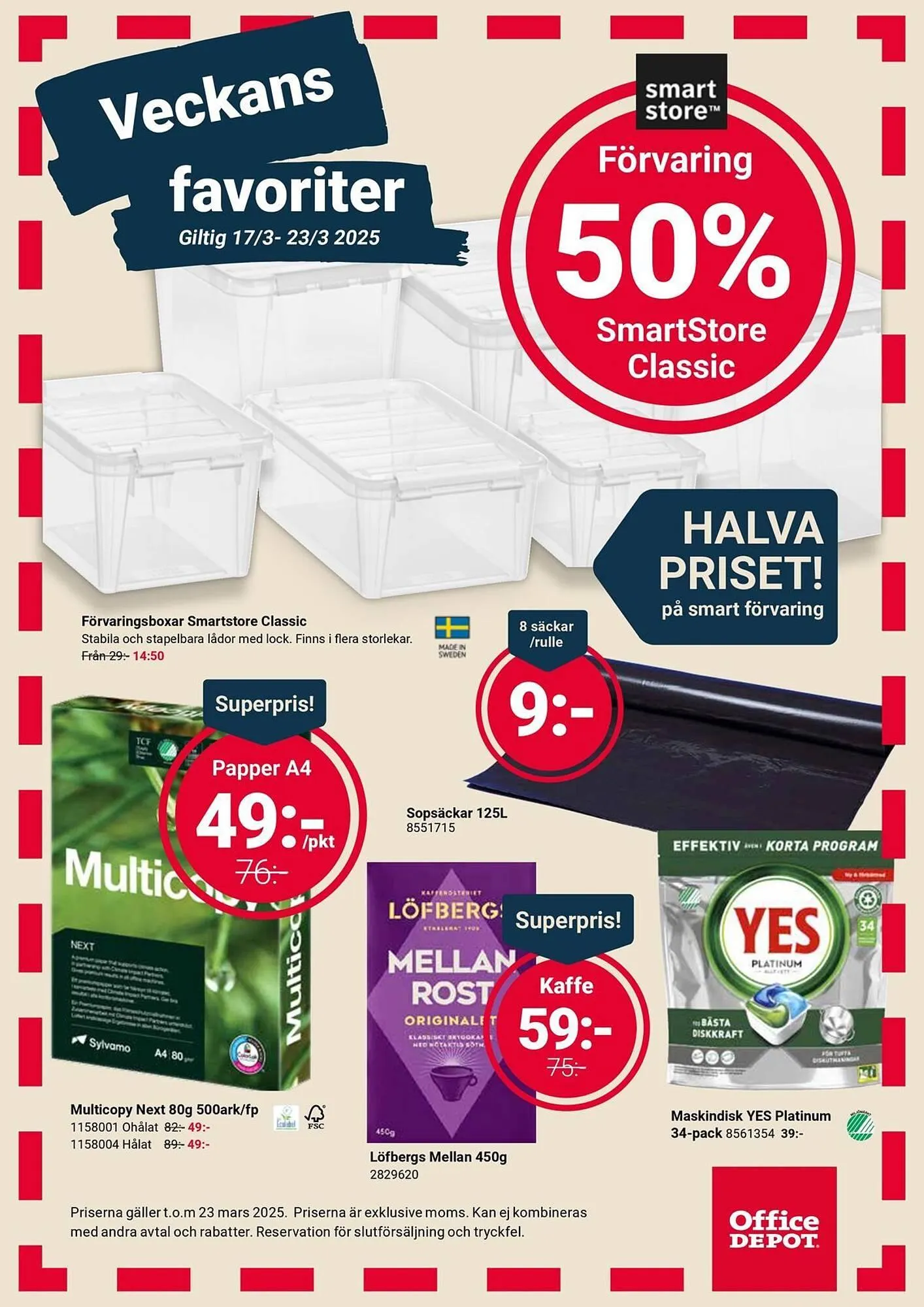 Office Depot reklamblad - 1