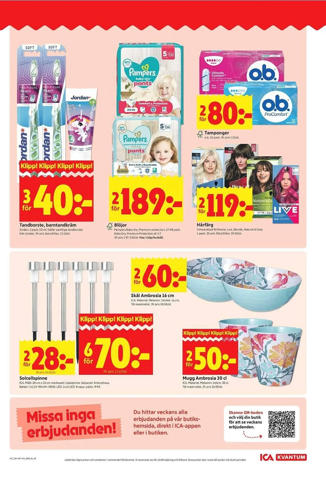 ICA Kvantum reklamblad från 18 maj till 24 maj 2026 - Reklamblad sidor 9