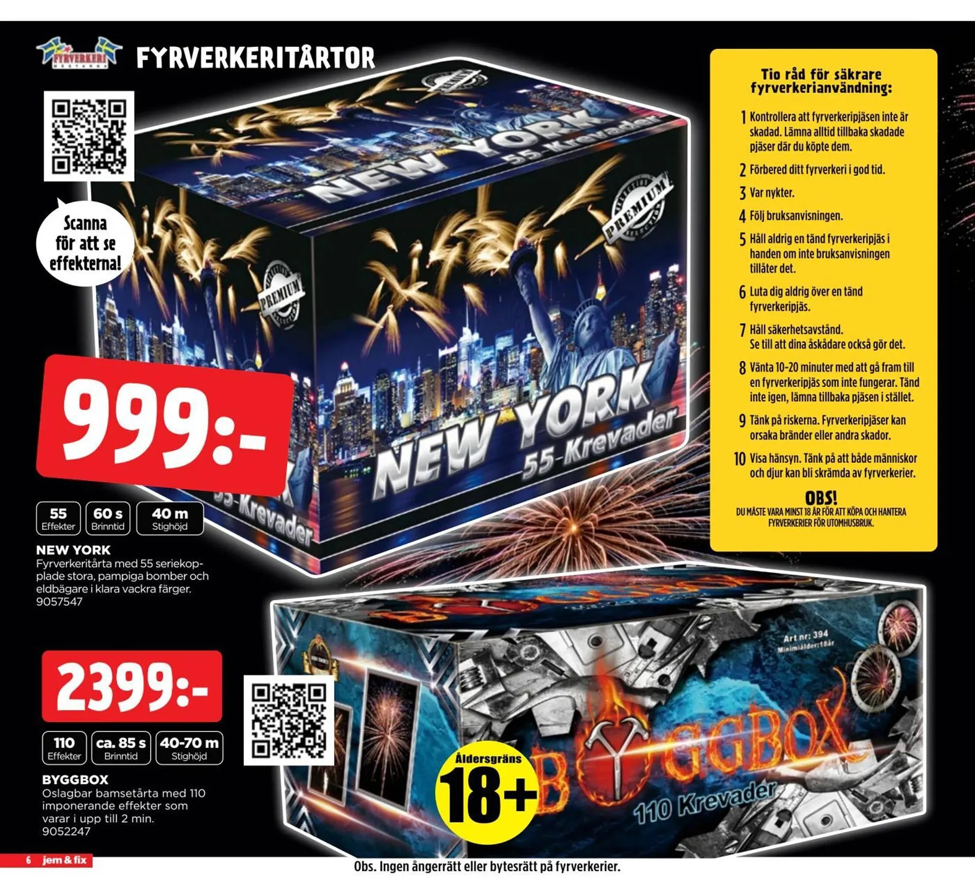 Jem&Fix reklamblad från 26 december till 1 januari 2026 - Reklamblad sidor 6