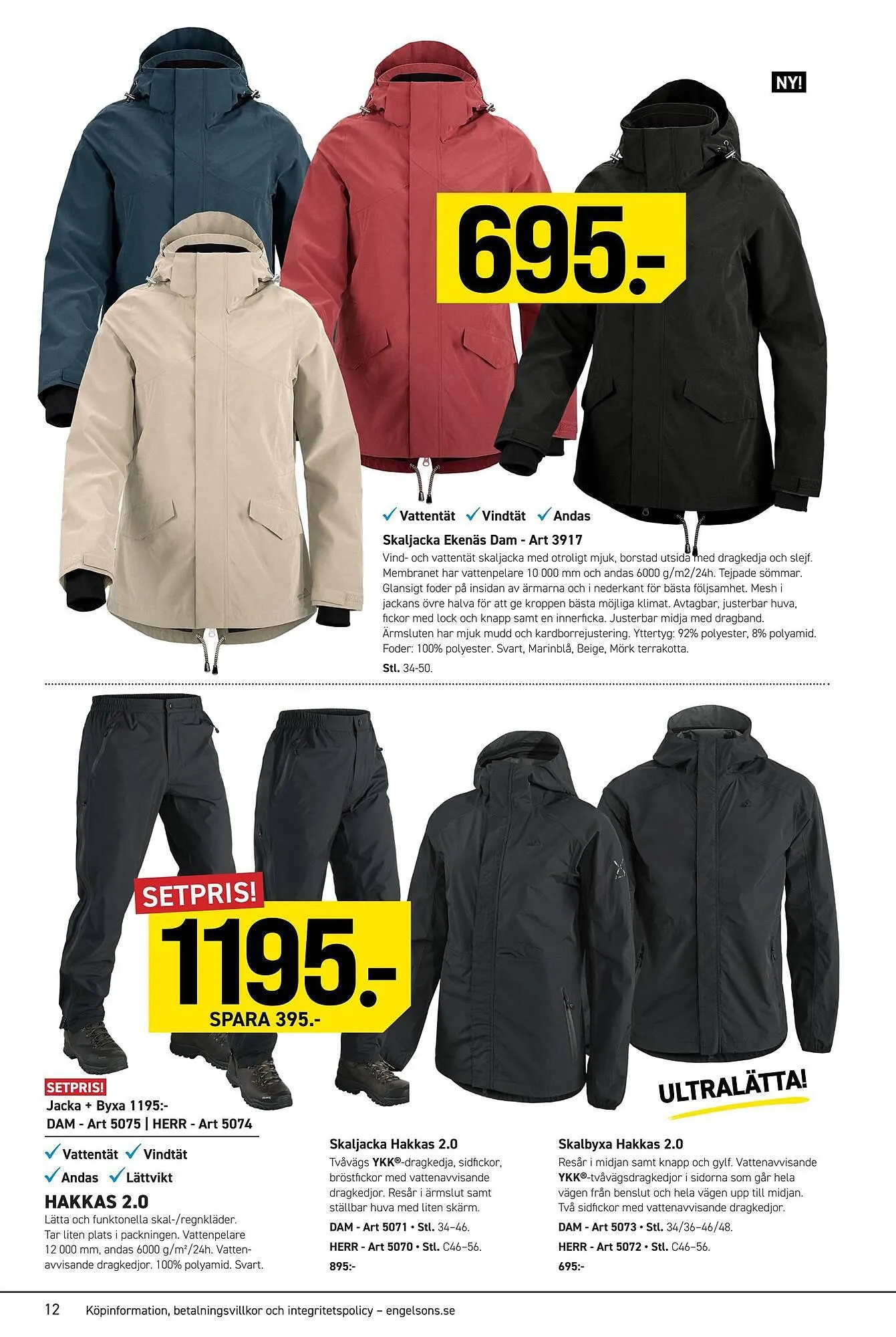 Engelsons reklamblad från 17 mars till 24 mars 2025 - Reklamblad sidor 12