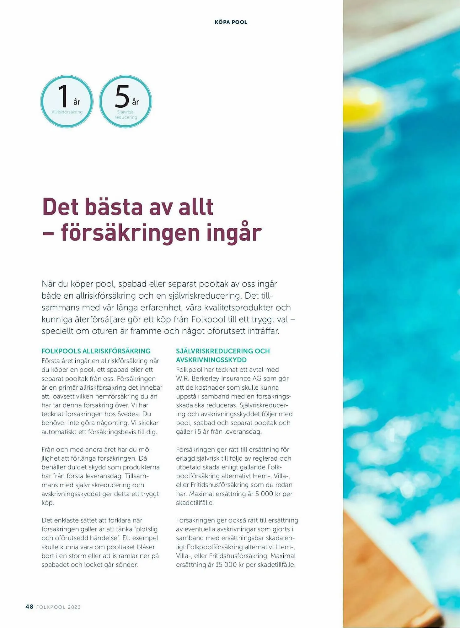 Folkpool reklamblad från 1 maj till 31 juli 2023 - Reklamblad sidor 48