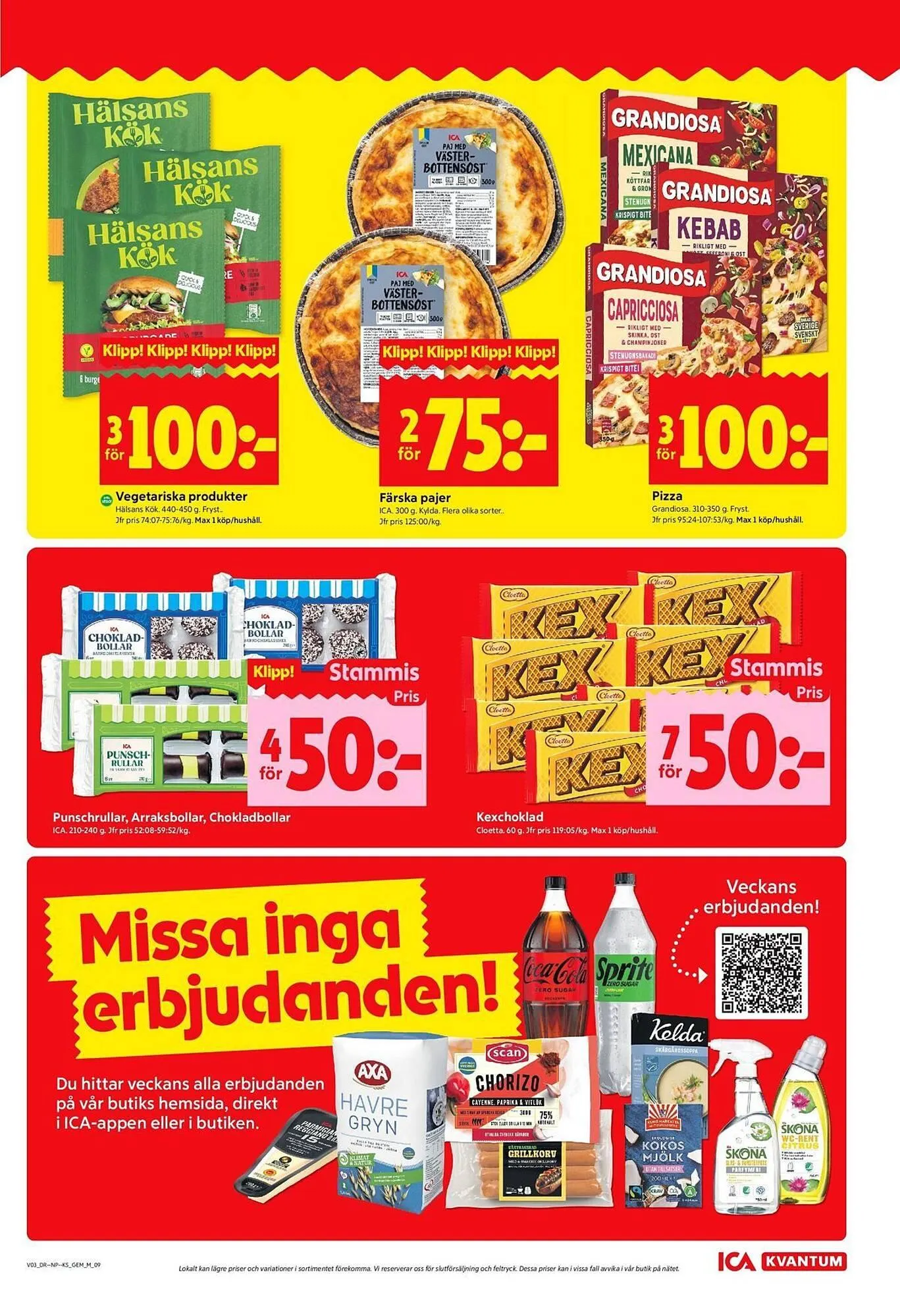 ICA Kvantum reklamblad från 12 januari till 18 januari 2026 - Reklamblad sidor 9