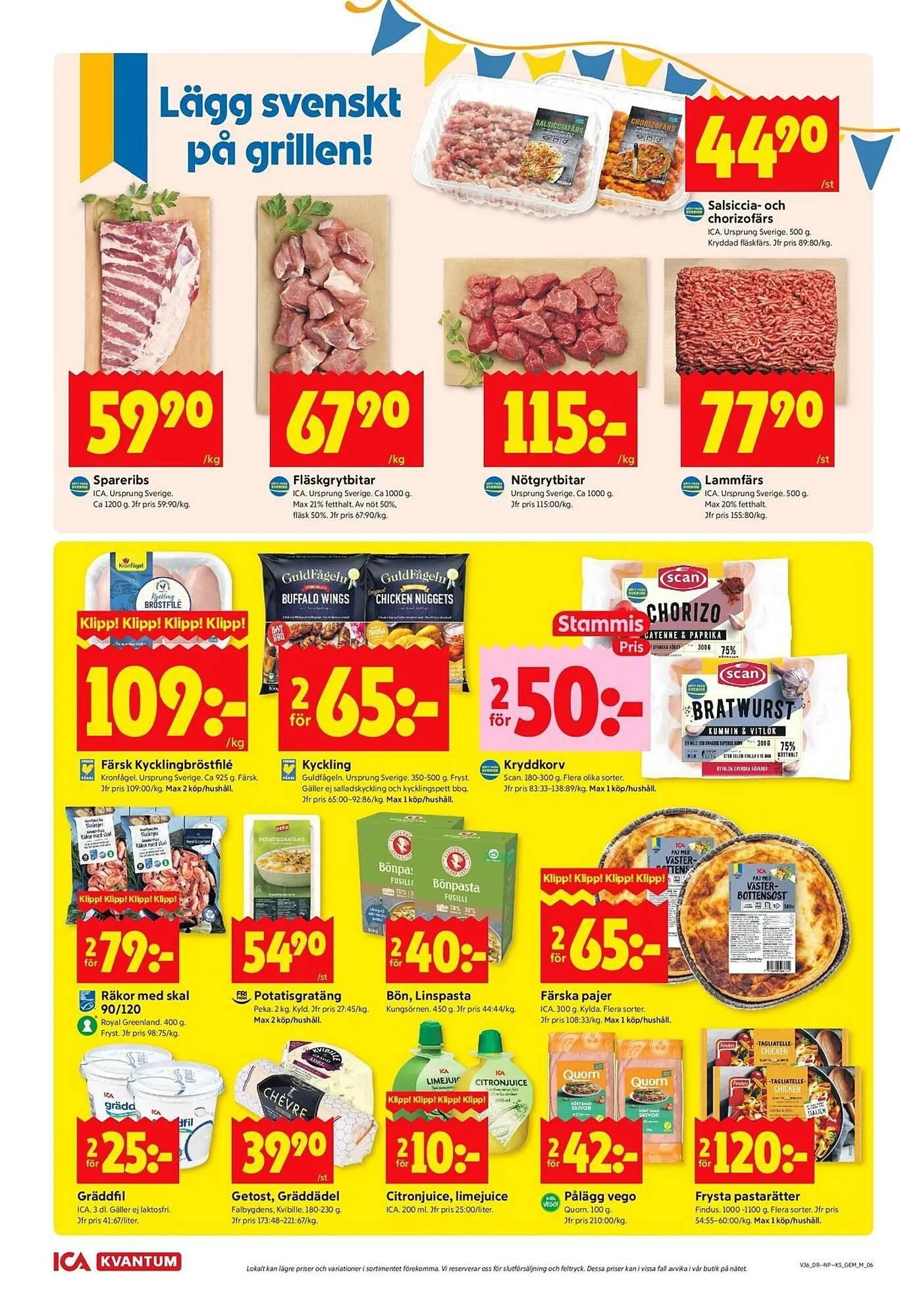 ICA Kvantum reklamblad från 1 september till 7 september 2025 - Reklamblad sidor 6