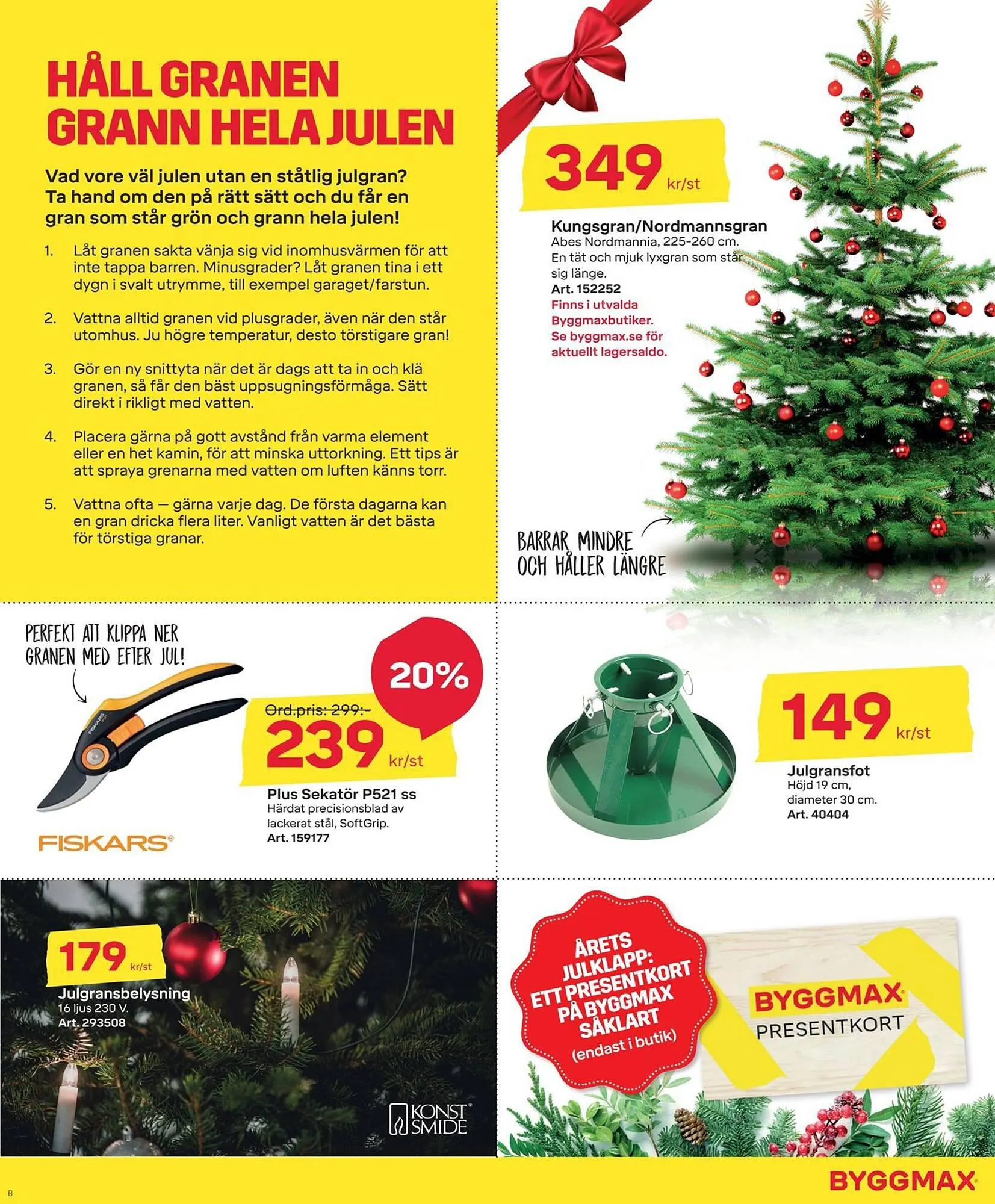 Byggmax reklamblad från 30 november till 25 december 2023 - Reklamblad sidor 3