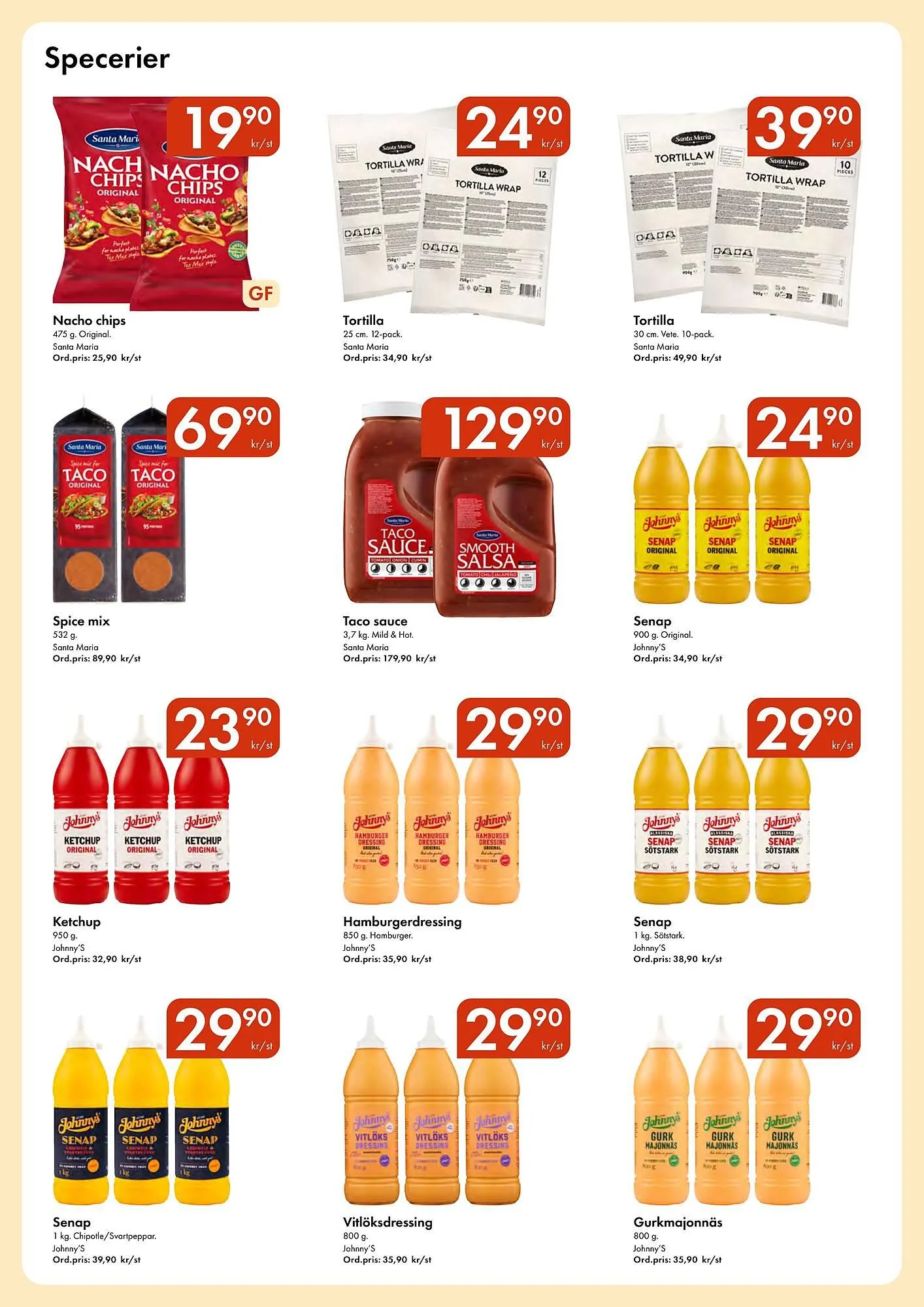 Snabbgross reklamblad från 24 mars till 6 april 2025 - Reklamblad sidor 8