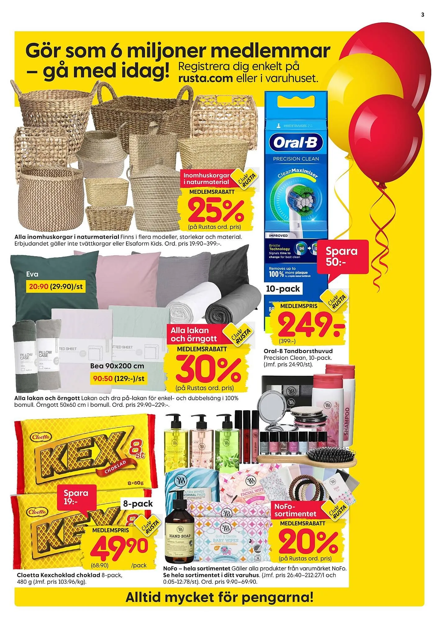 Rusta reklamblad från 25 augusti till 31 augusti 2025 - Reklamblad sidor 3