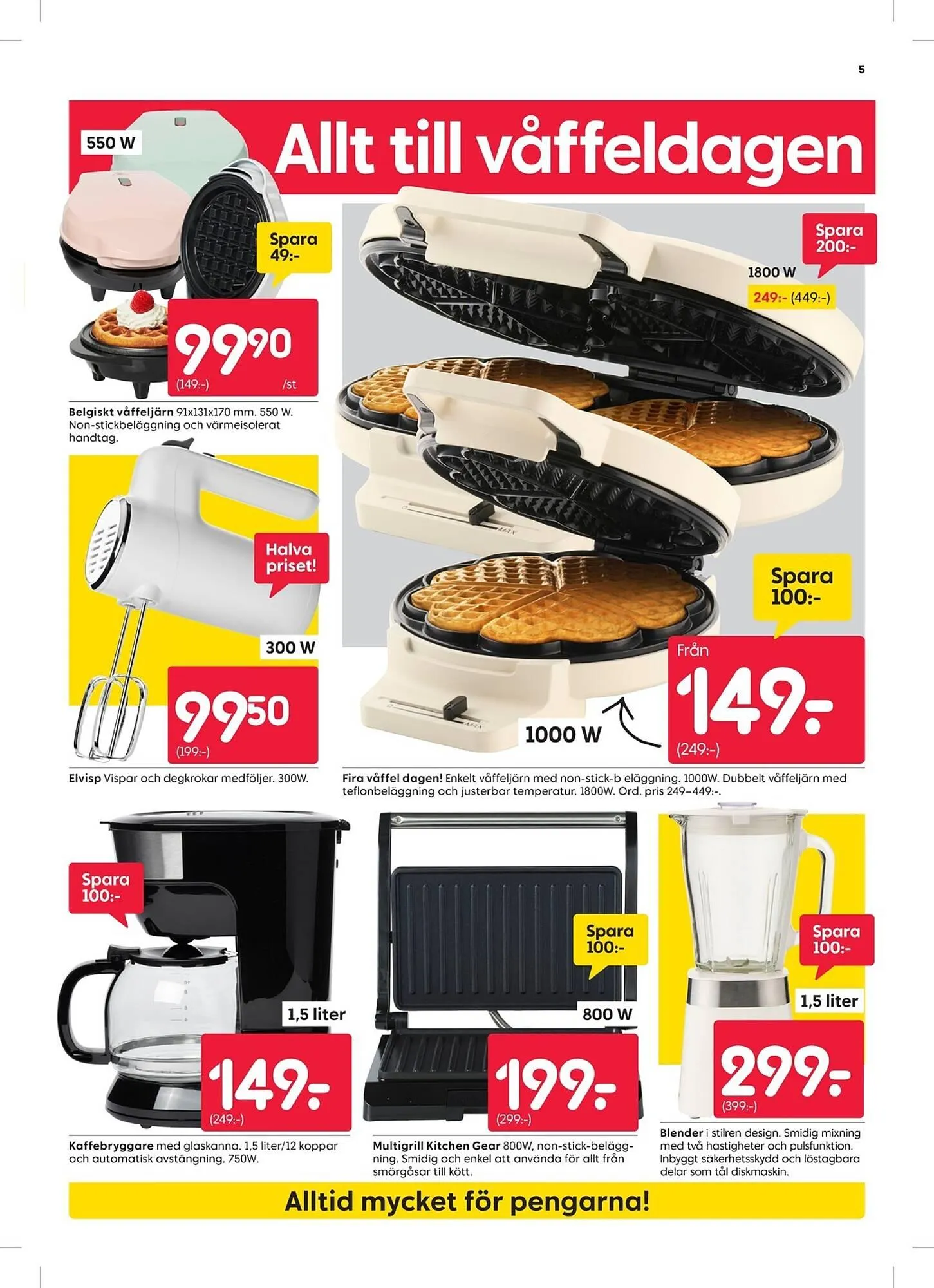 Rusta reklamblad från 16 mars till 22 mars 2026 - Reklamblad sidor 5