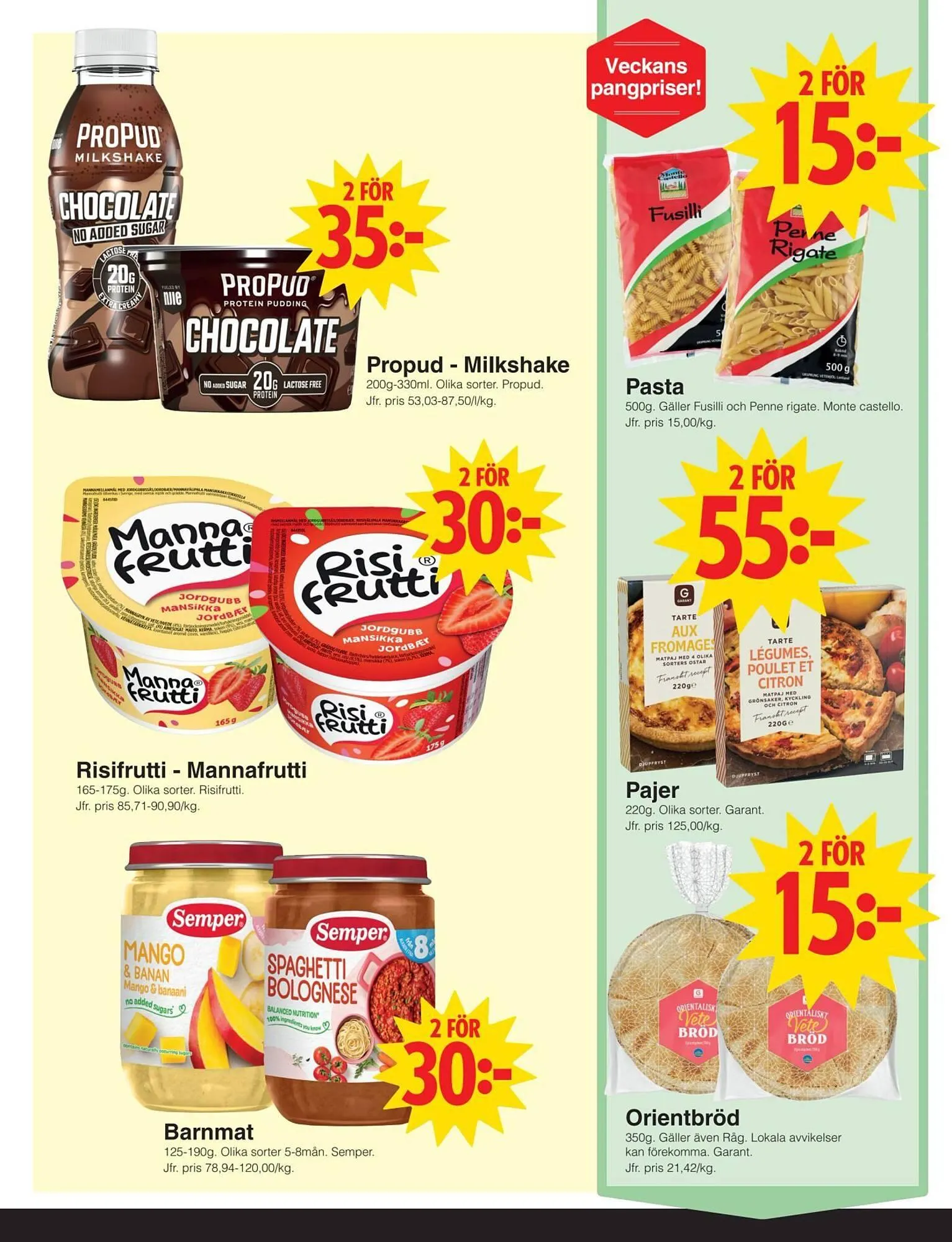 Matöppet reklamblad från 9 mars till 16 mars 2026 - Reklamblad sidor 2