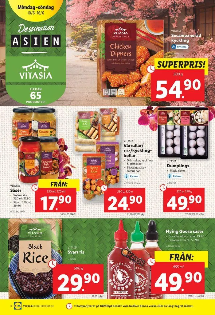 ERBJUDANDEN VECKA 24 från 10 juni till 16 juni 2024 - Reklamblad sidor 8