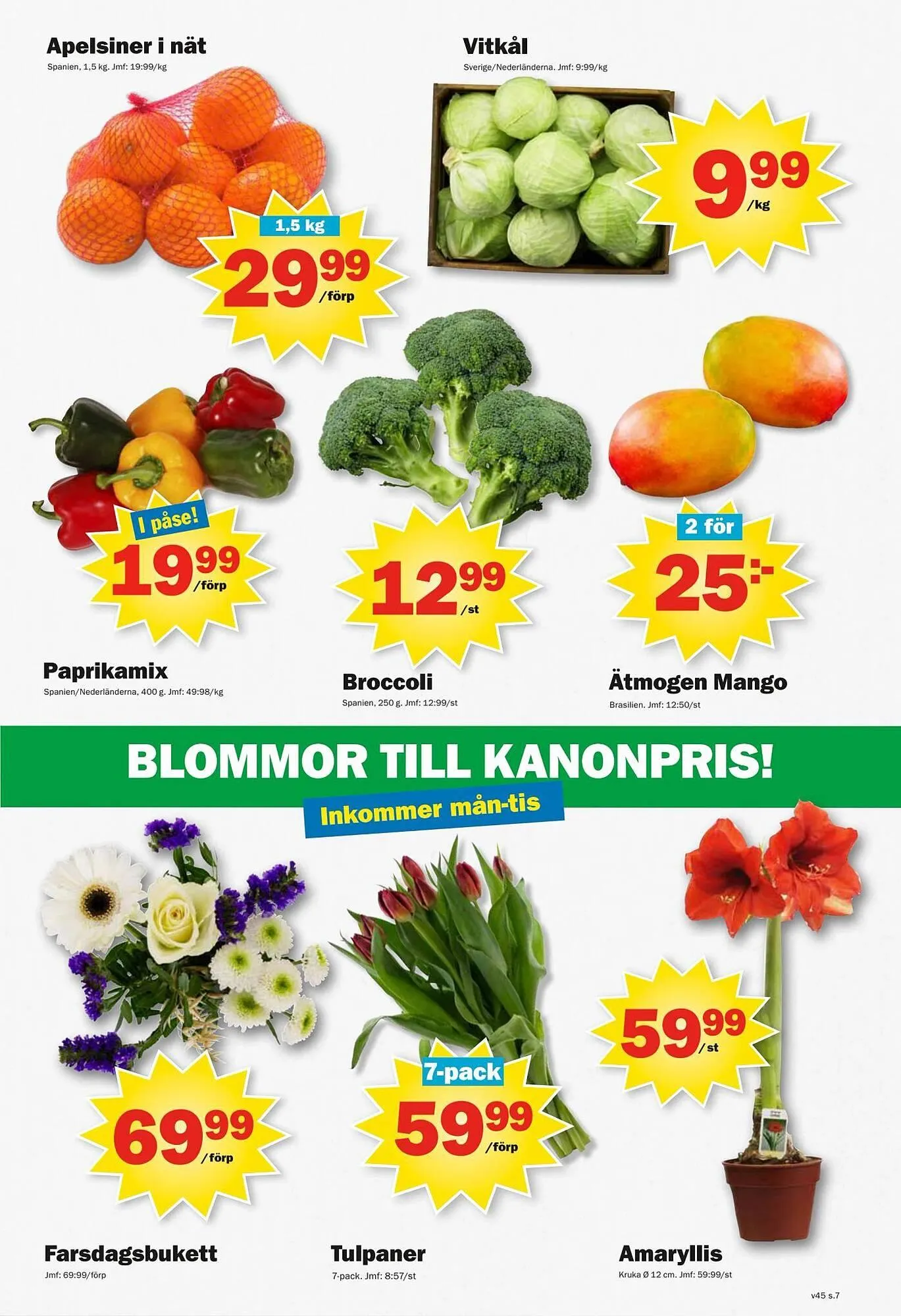 Pekås reklamblad från 3 november till 9 november 2025 - Reklamblad sidor 7