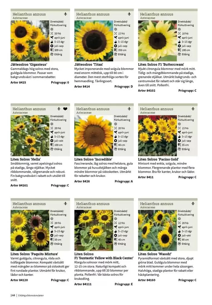 Frökatalog 2025! från 23 januari till 31 december 2025 - Reklamblad sidor 144