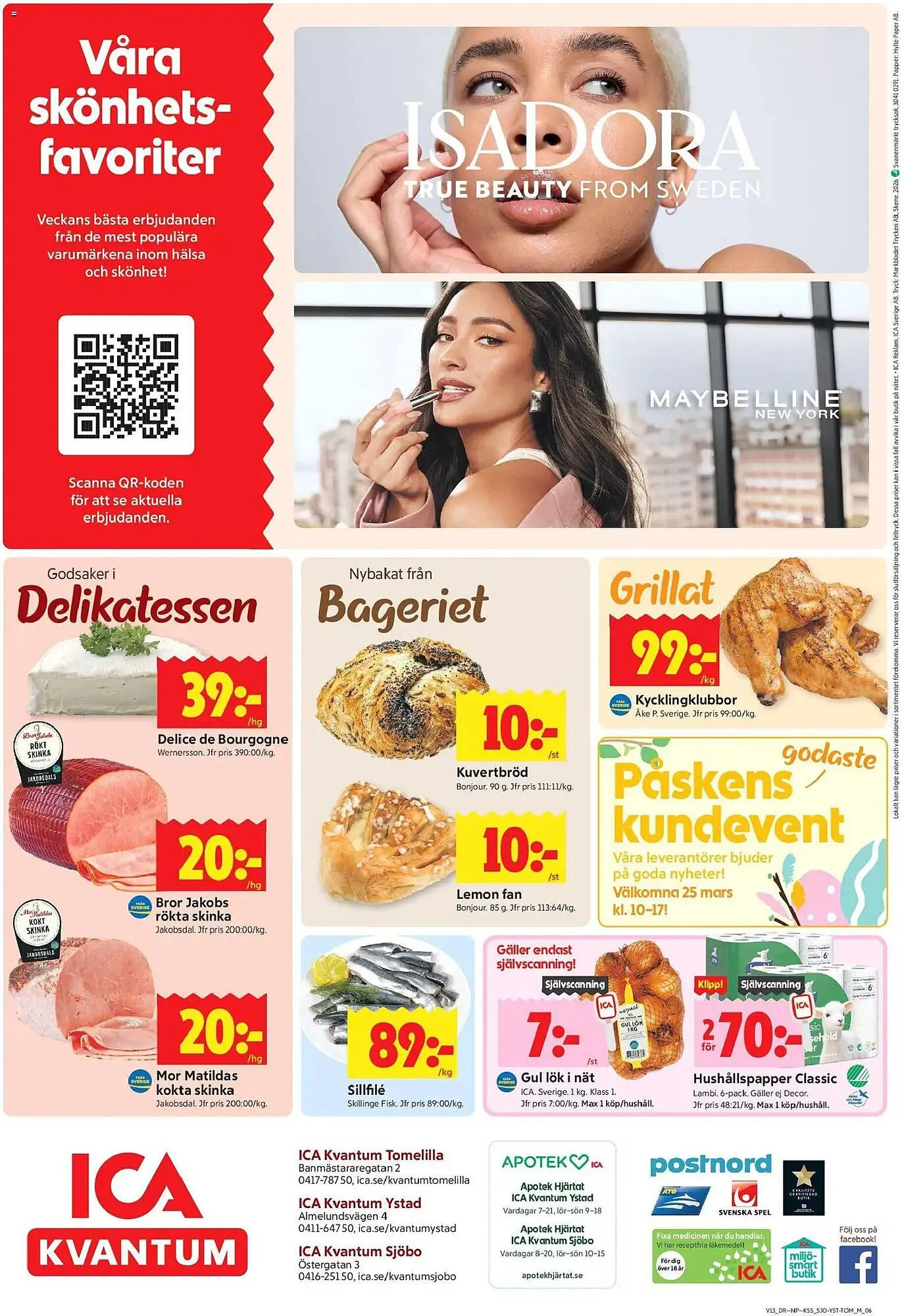 ICA Kvantum reklamblad från 23 mars till 29 mars 2026 - Reklamblad sidor 18