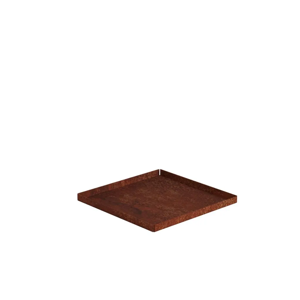 Odla Bottenplatta för Blomkruka 35x35x40cm T=1,5mm, Corten
