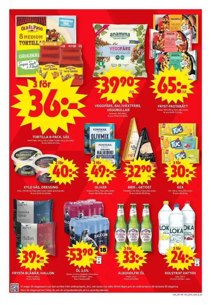Stort urval av erbjudanden från 26 oktober till 9 november 2024 - Reklamblad sidor 12