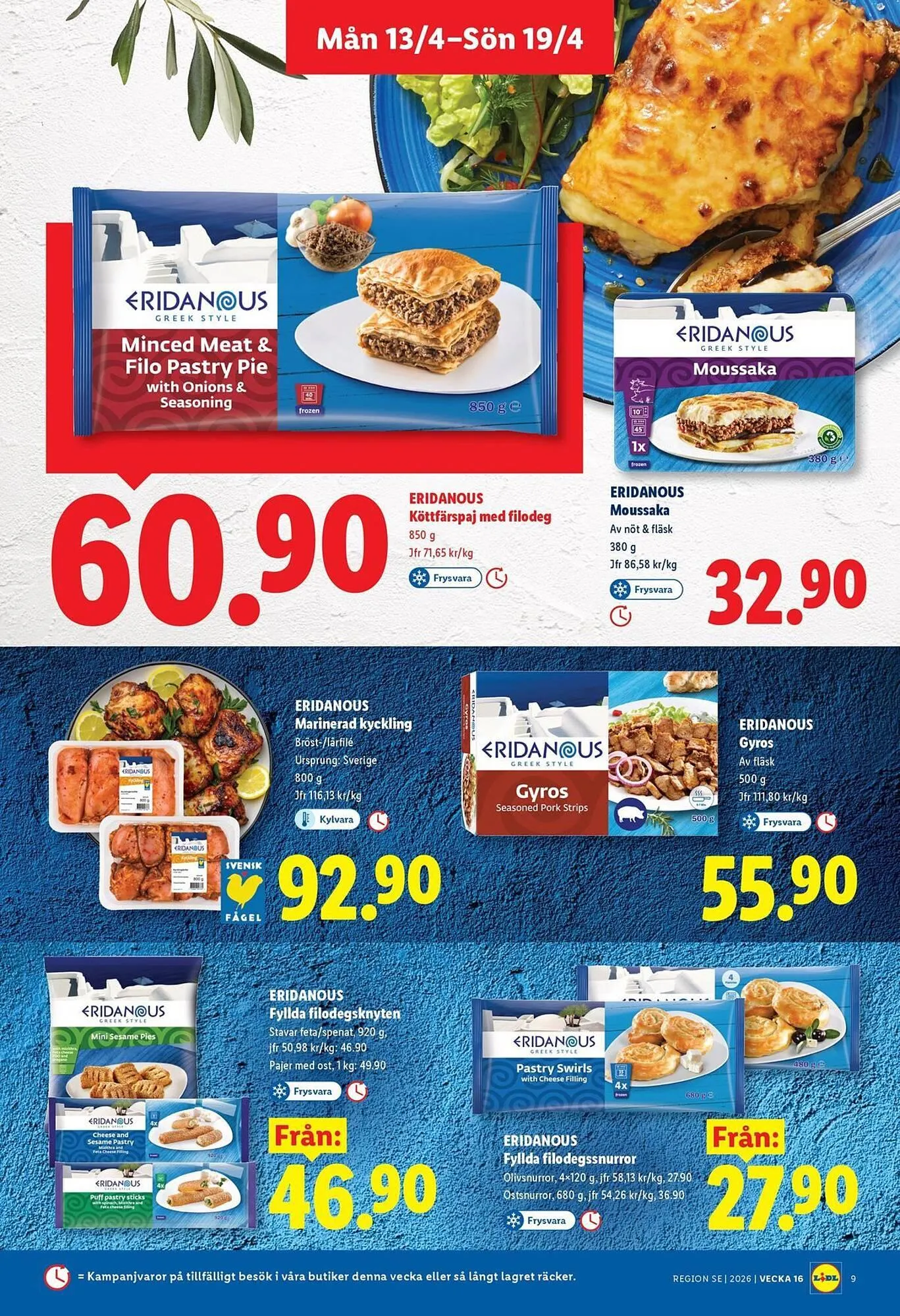 Lidl reklamblad från 13 april till 19 april 2026 - Reklamblad sidor 9