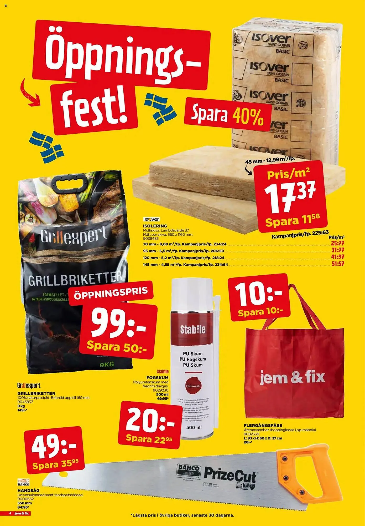 Jem&Fix reklamblad från 5 maj till 10 maj 2026 - Reklamblad sidor 4