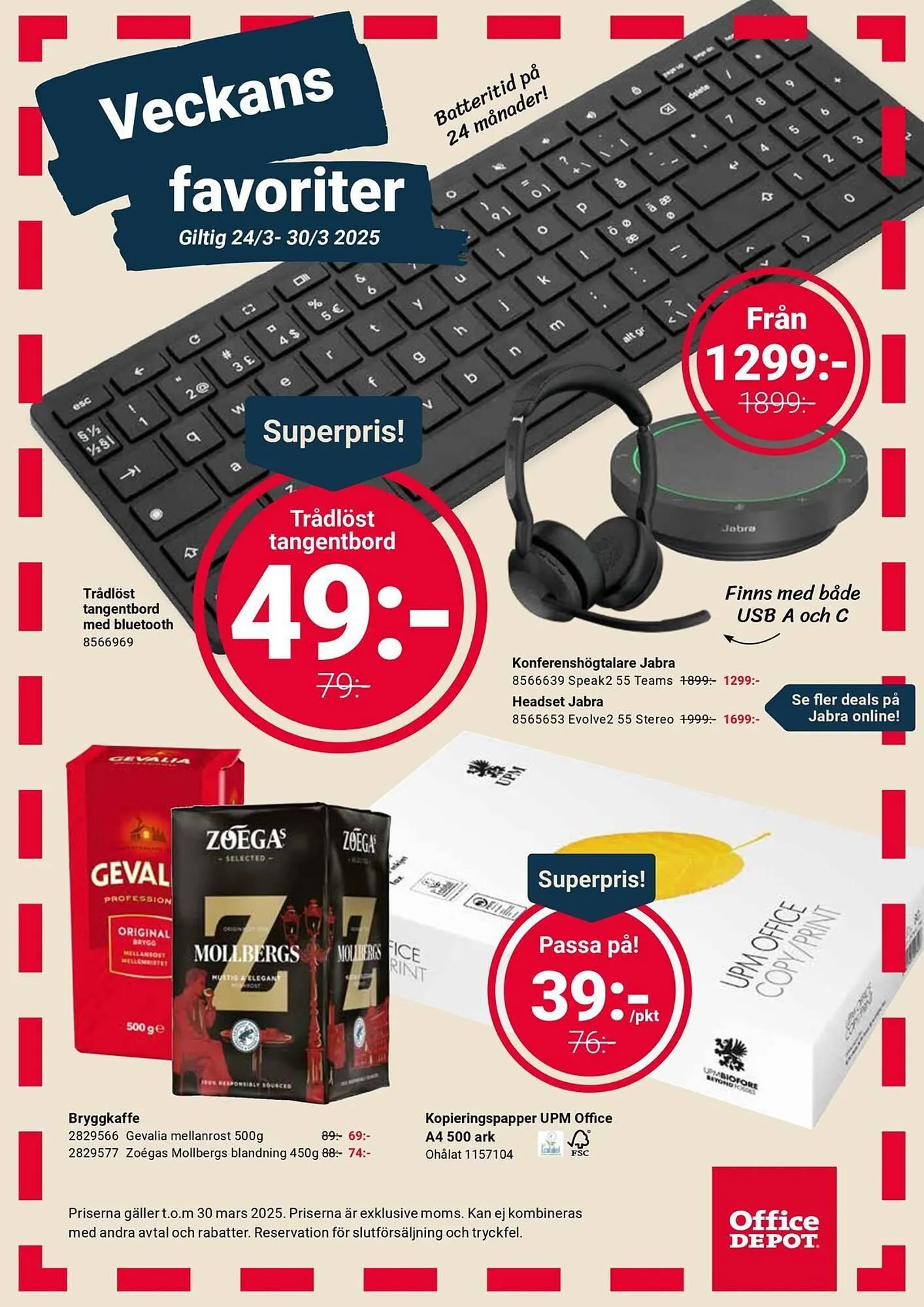 Office Depot reklamblad - 1