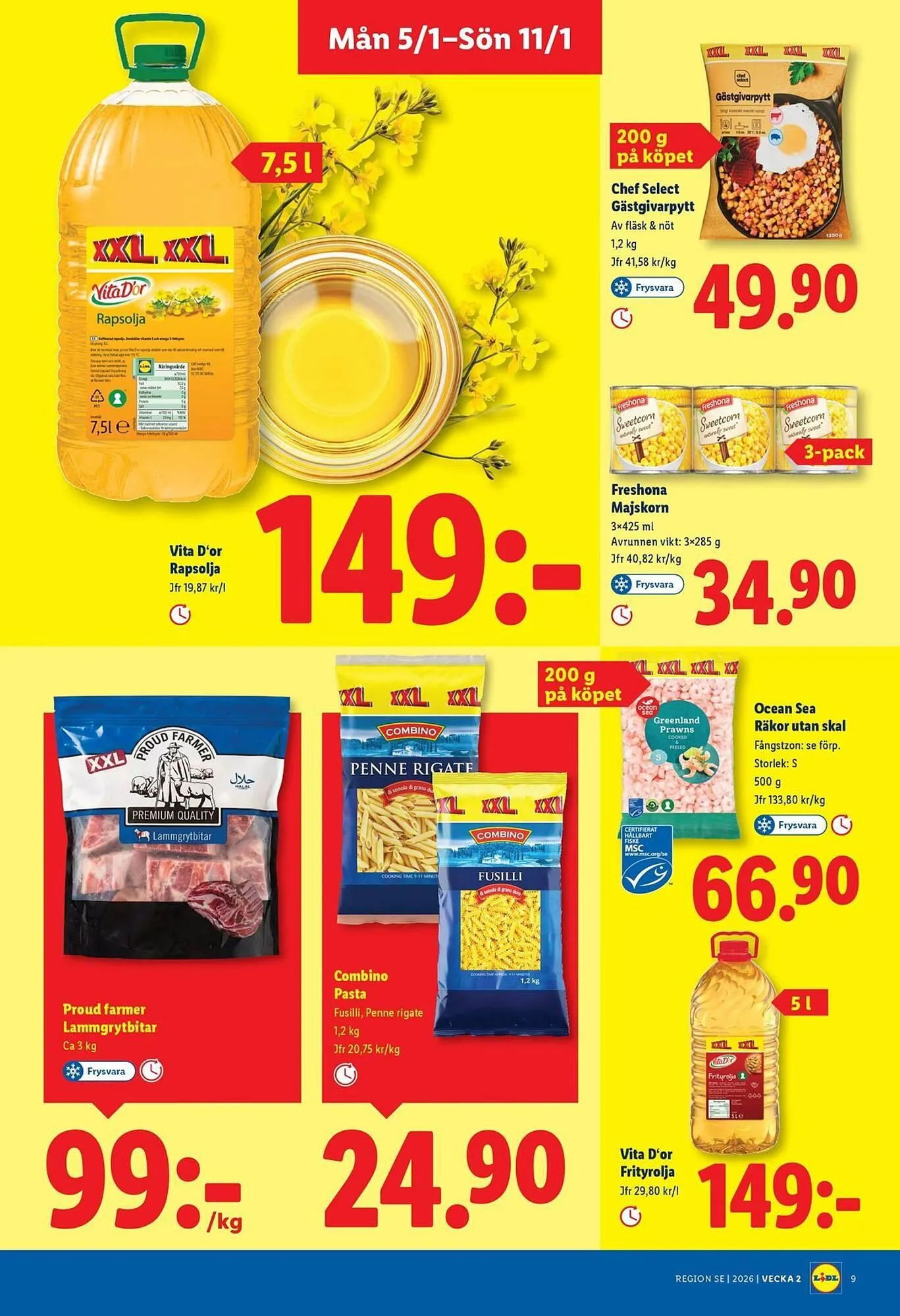 Lidl reklamblad från 5 januari till 11 januari 2026 - Reklamblad sidor 9