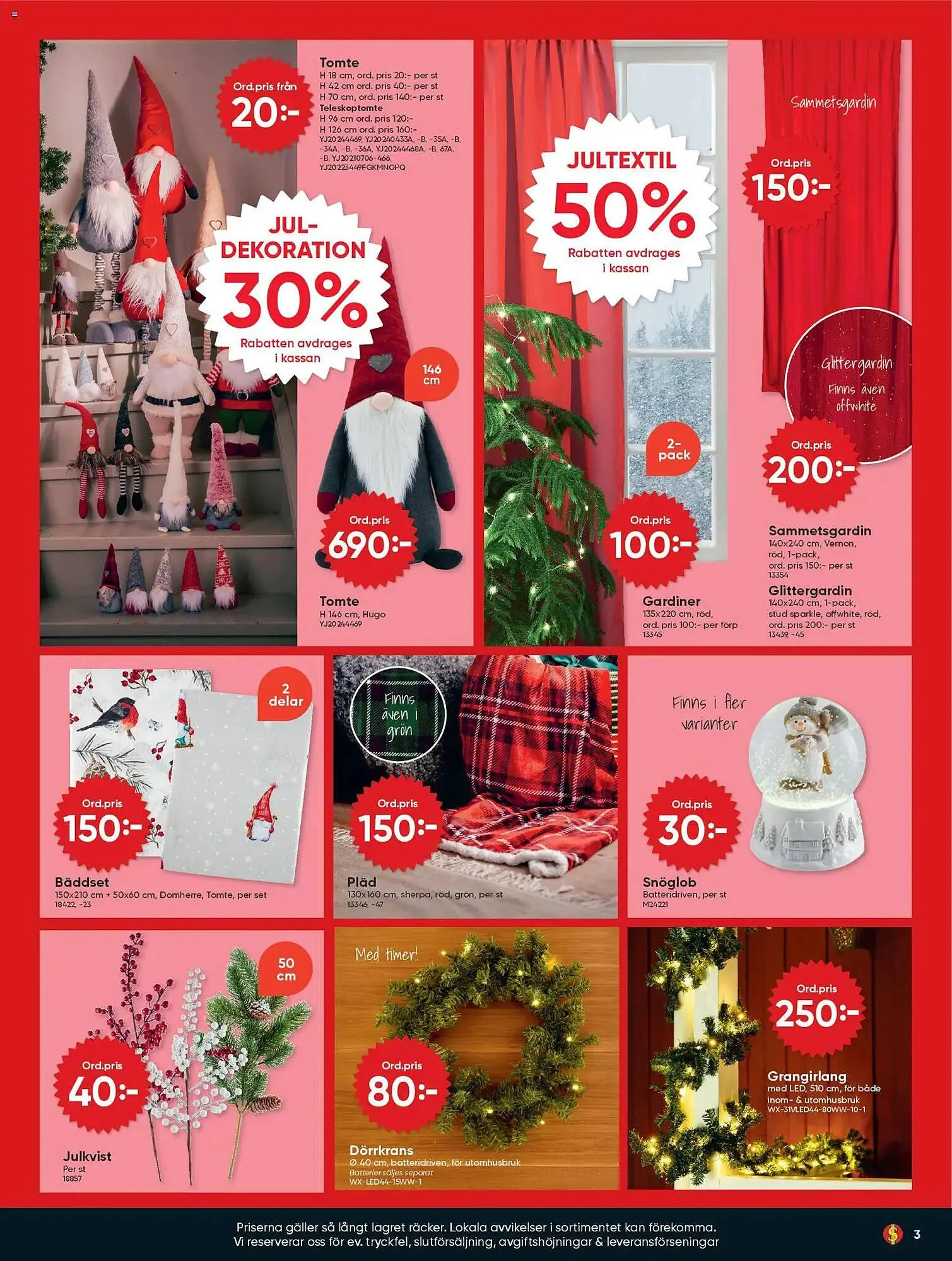 DollarStore annonsblad från 1 december till 7 december 2025 - Reklamblad sidor 3