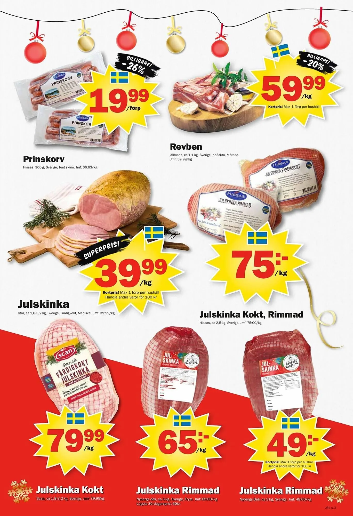 Pekås reklamblad från 15 december till 21 december 2025 - Reklamblad sidor 3