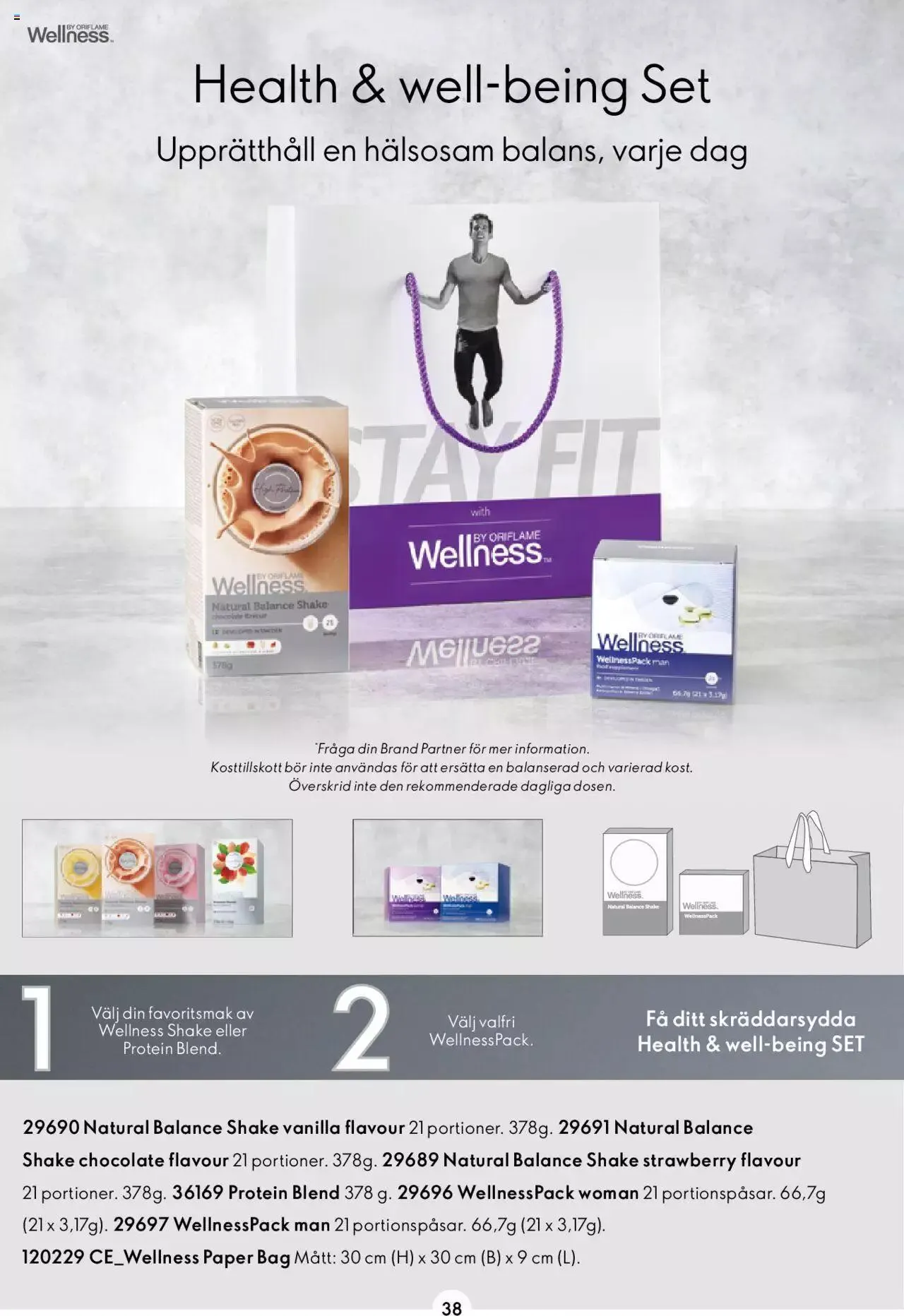 Oriflame - Wellness Catalogue från 1 mars till 31 december 2023 - Reklamblad sidor 38