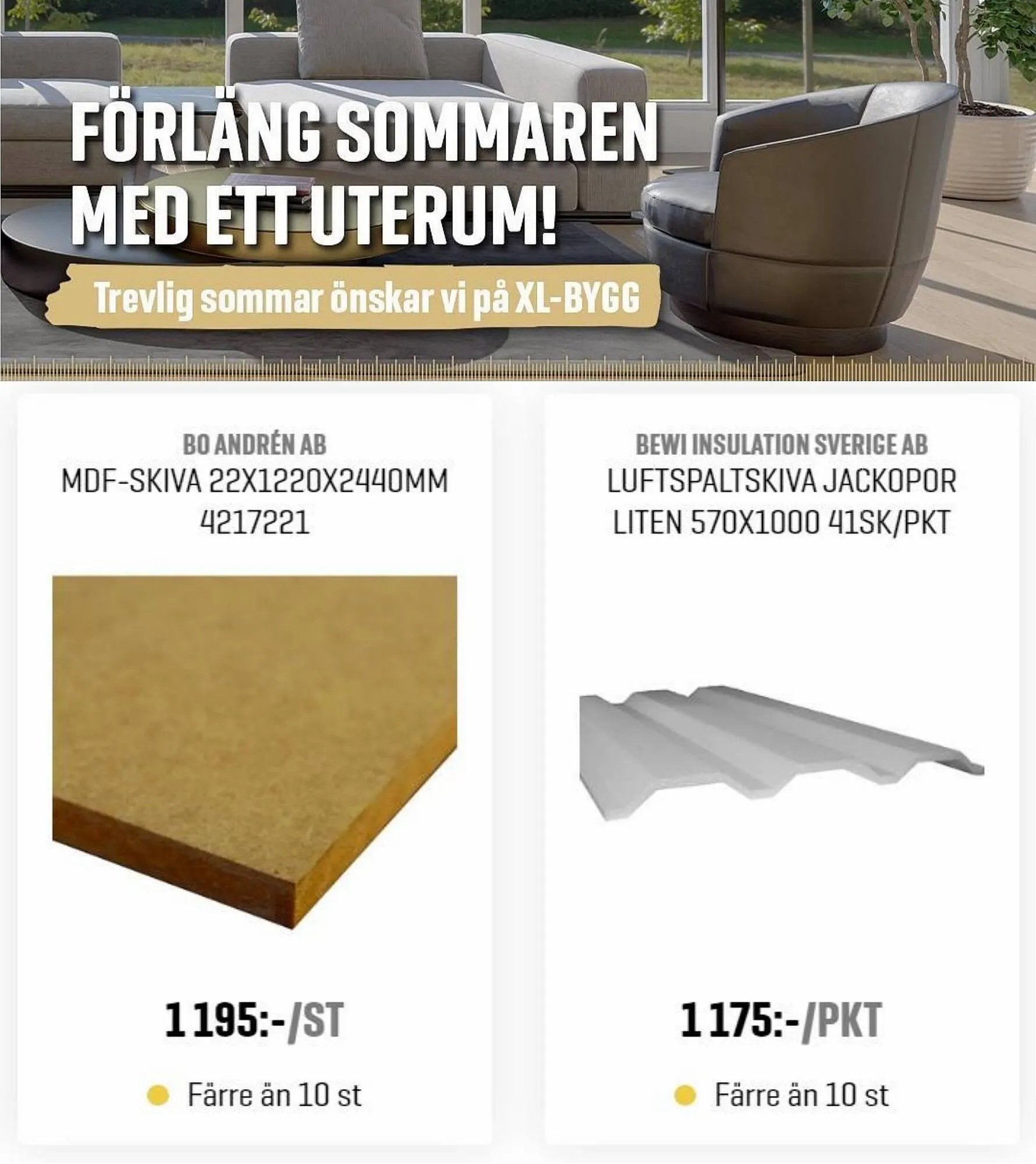 XL-Bygg reklamblad från 15 september till 28 oktober 2023 - Reklamblad sidor 11