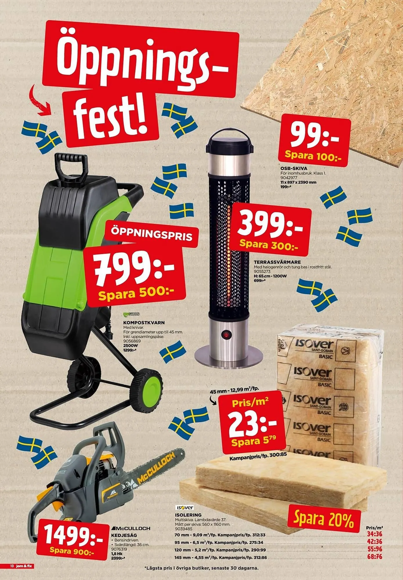 Jem&Fix reklamblad från 26 augusti till 31 augusti 2025 - Reklamblad sidor 10