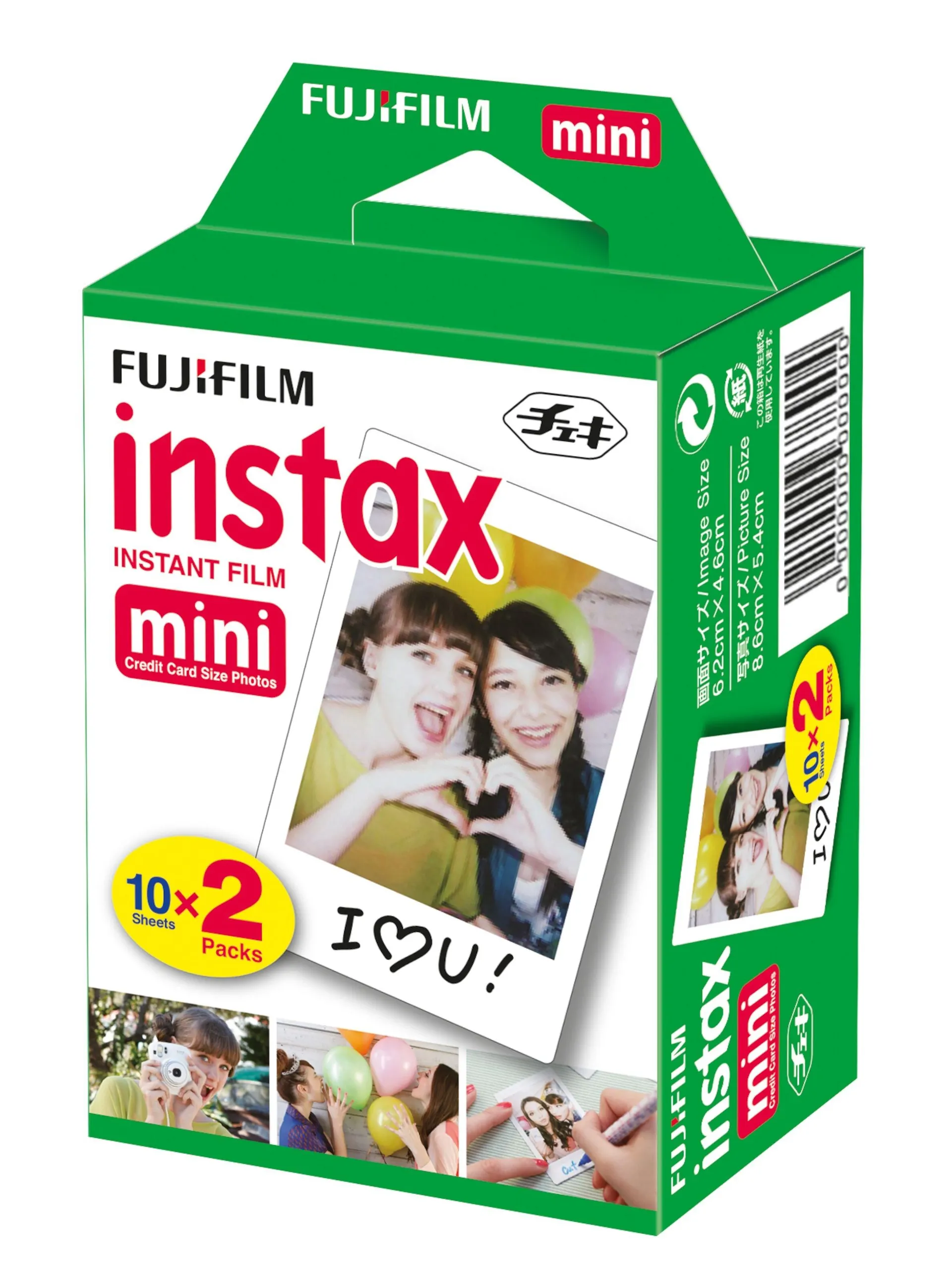 Fujifilm Instax mini film 20-pack
