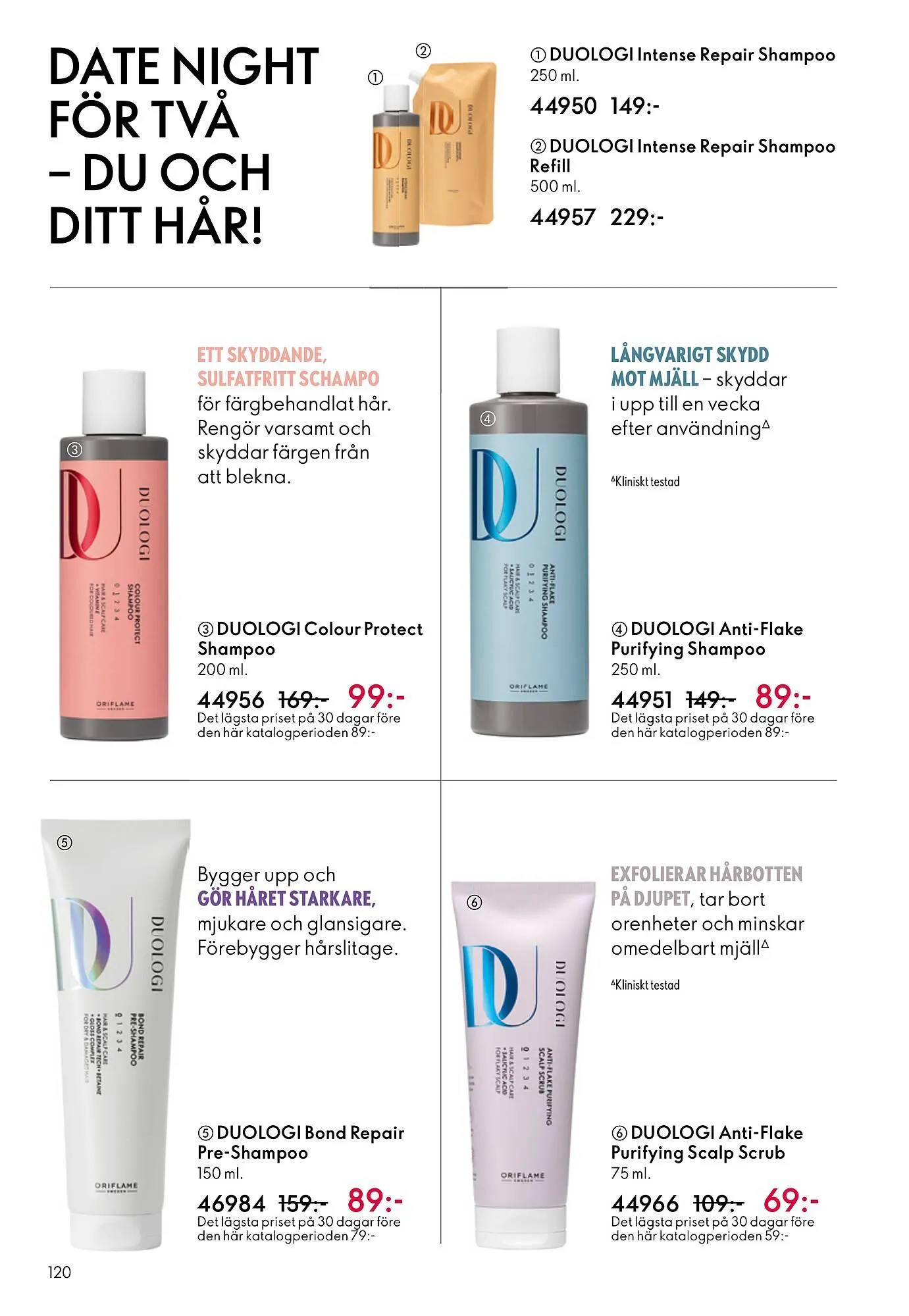 Oriflame reklamblad från 1 april till 30 april 2026 - Reklamblad sidor 120