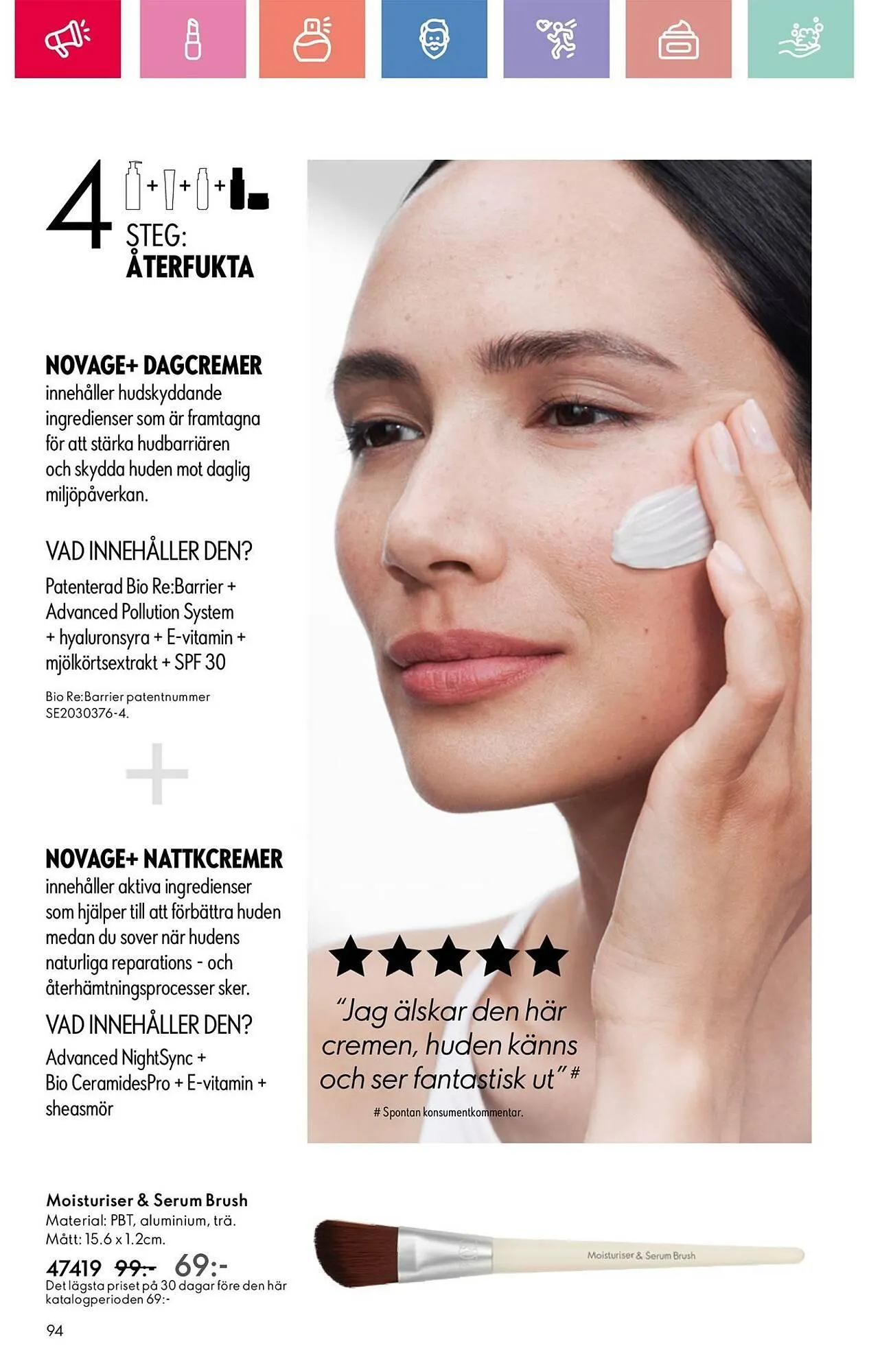 Oriflame reklamblad från 24 augusti till 13 september 2025 - Reklamblad sidor 94
