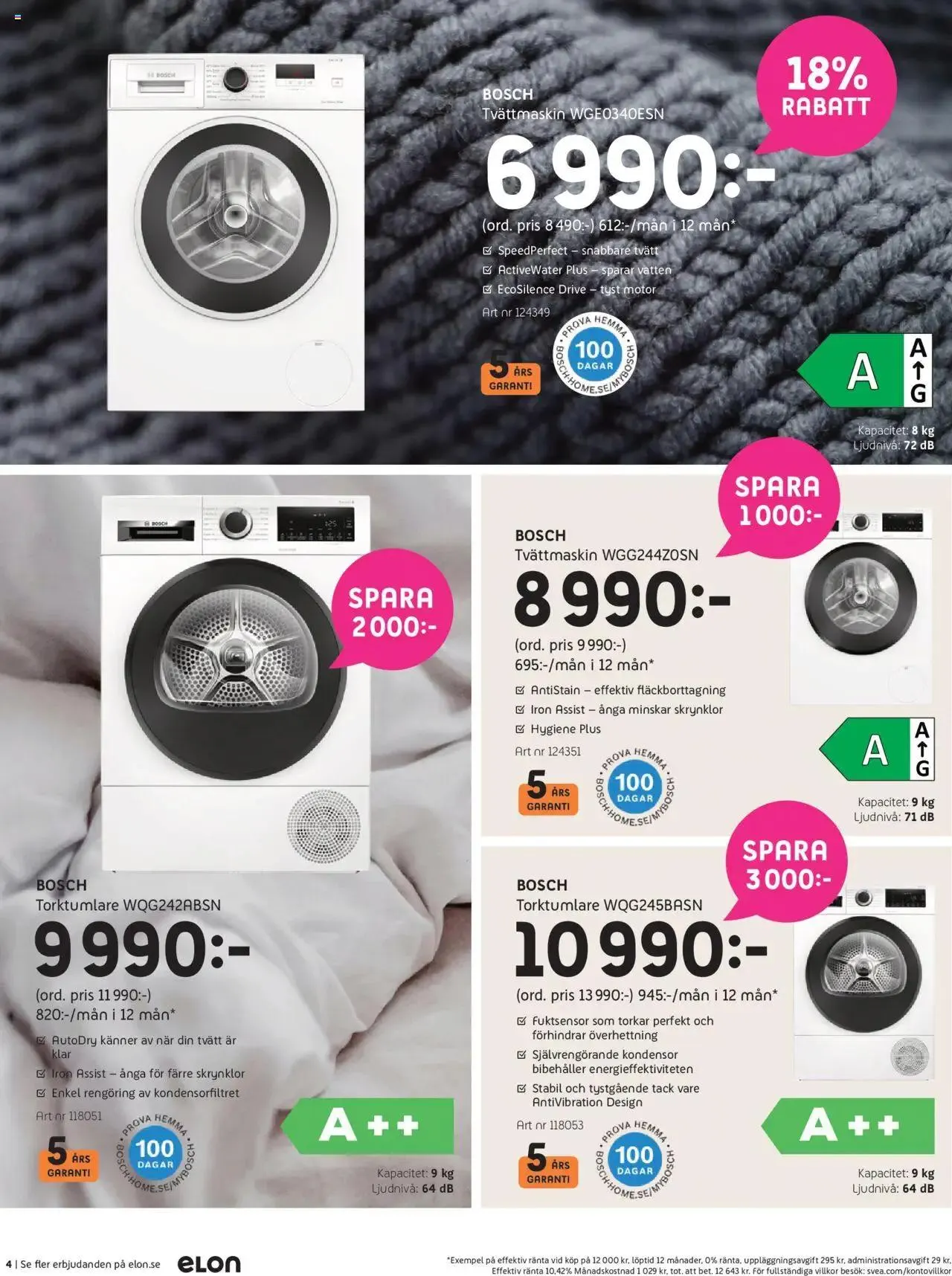 Elon - erbjudanden från 19 augusti till 1 september 2024 - Reklamblad sidor 4