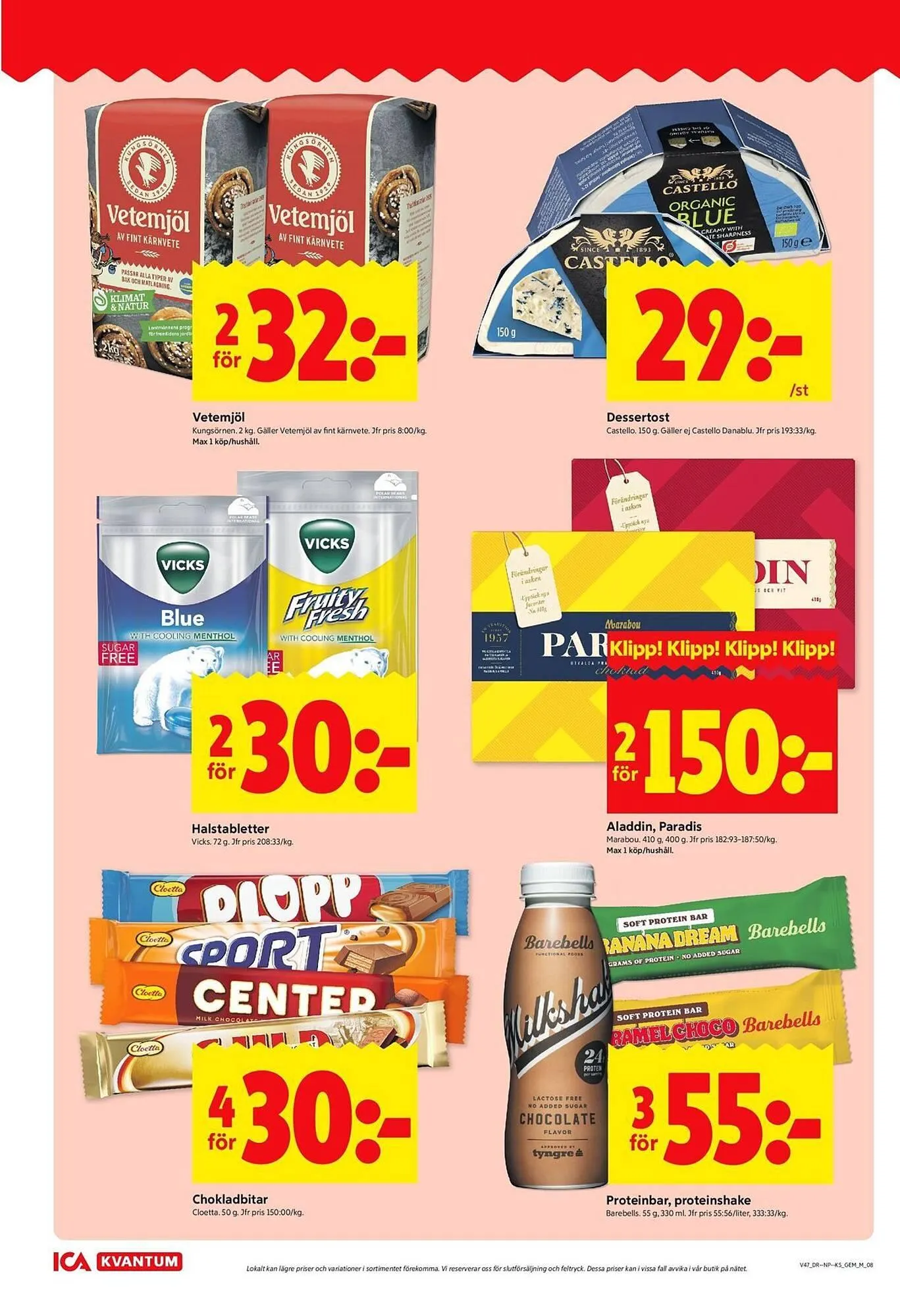 ICA Kvantum reklamblad från 17 november till 23 november 2025 - Reklamblad sidor 8